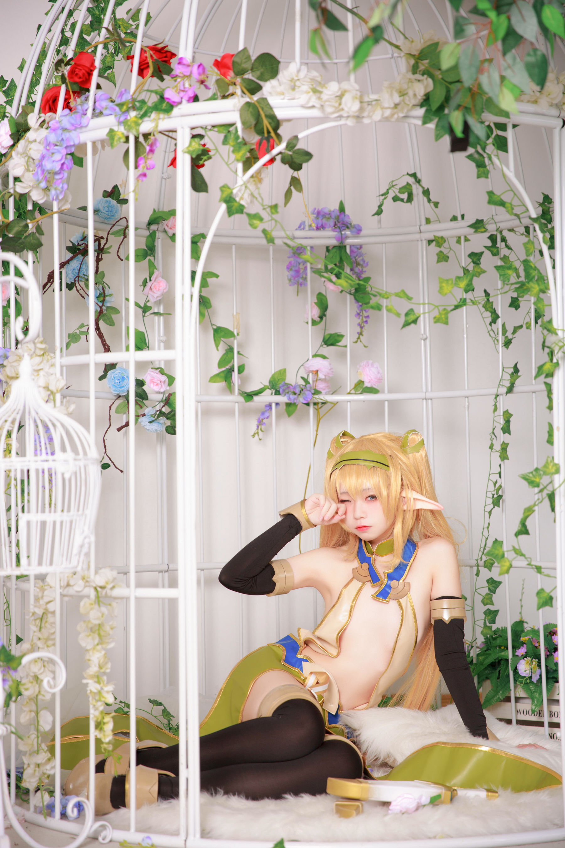 [网红COSER写真] 动漫博主G44不会受伤 - 精灵村