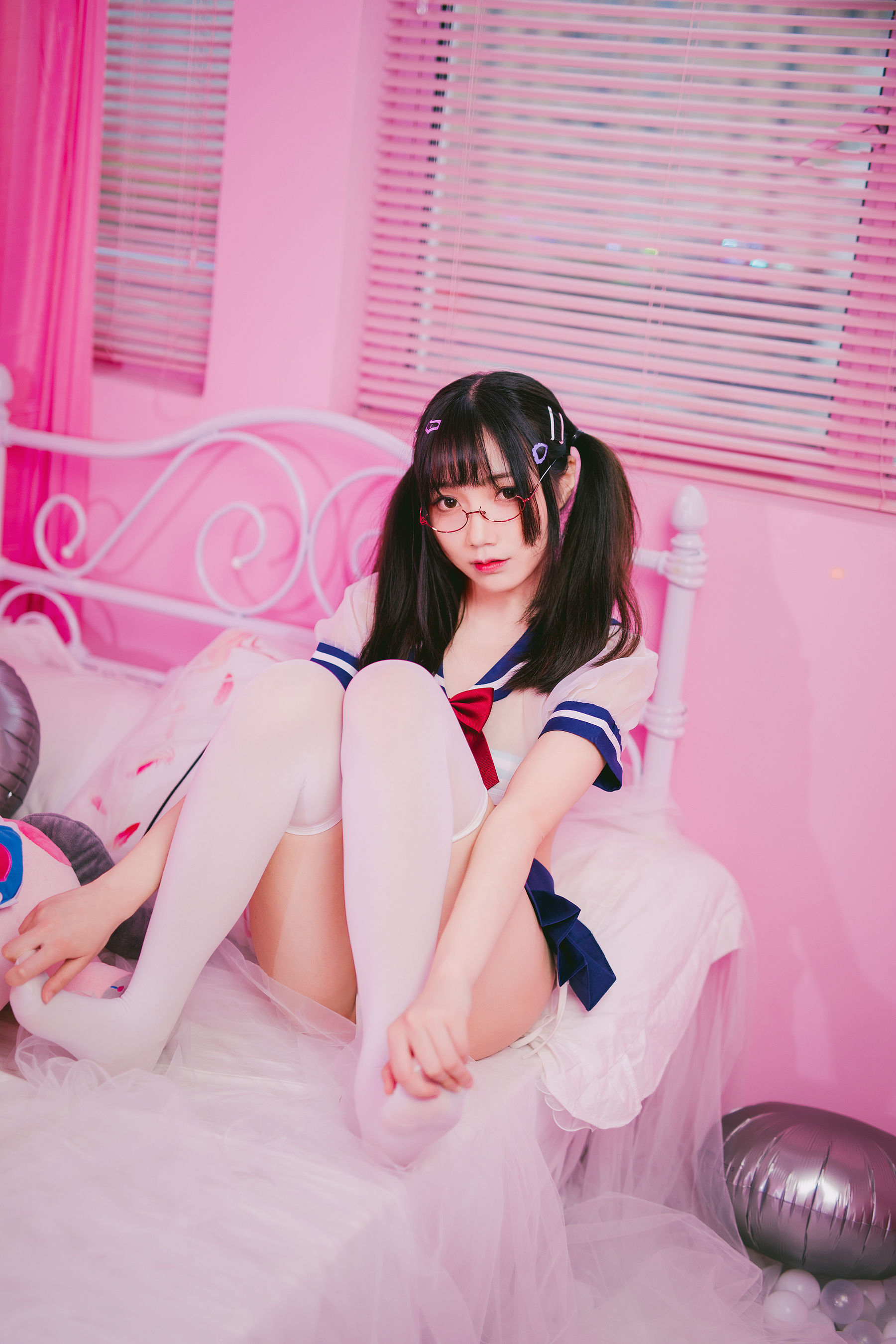[网红COSER写真] 萝莉福利真央Mao - JK