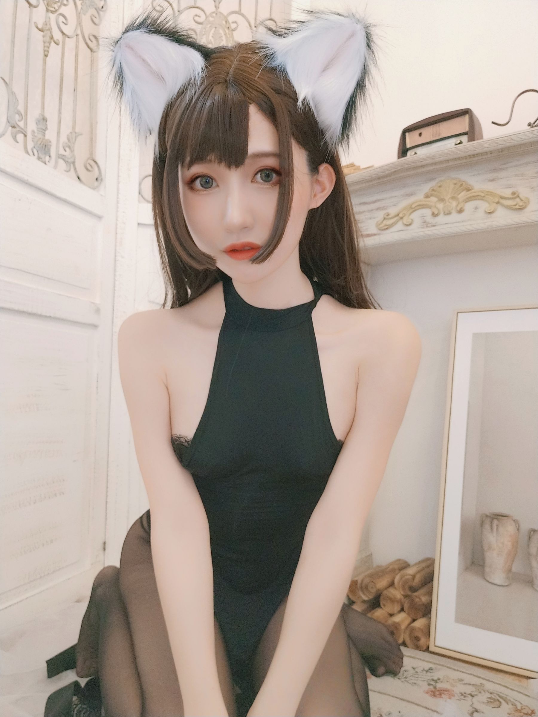[网红COSER写真] 木之本果 - 黒猫の彼女