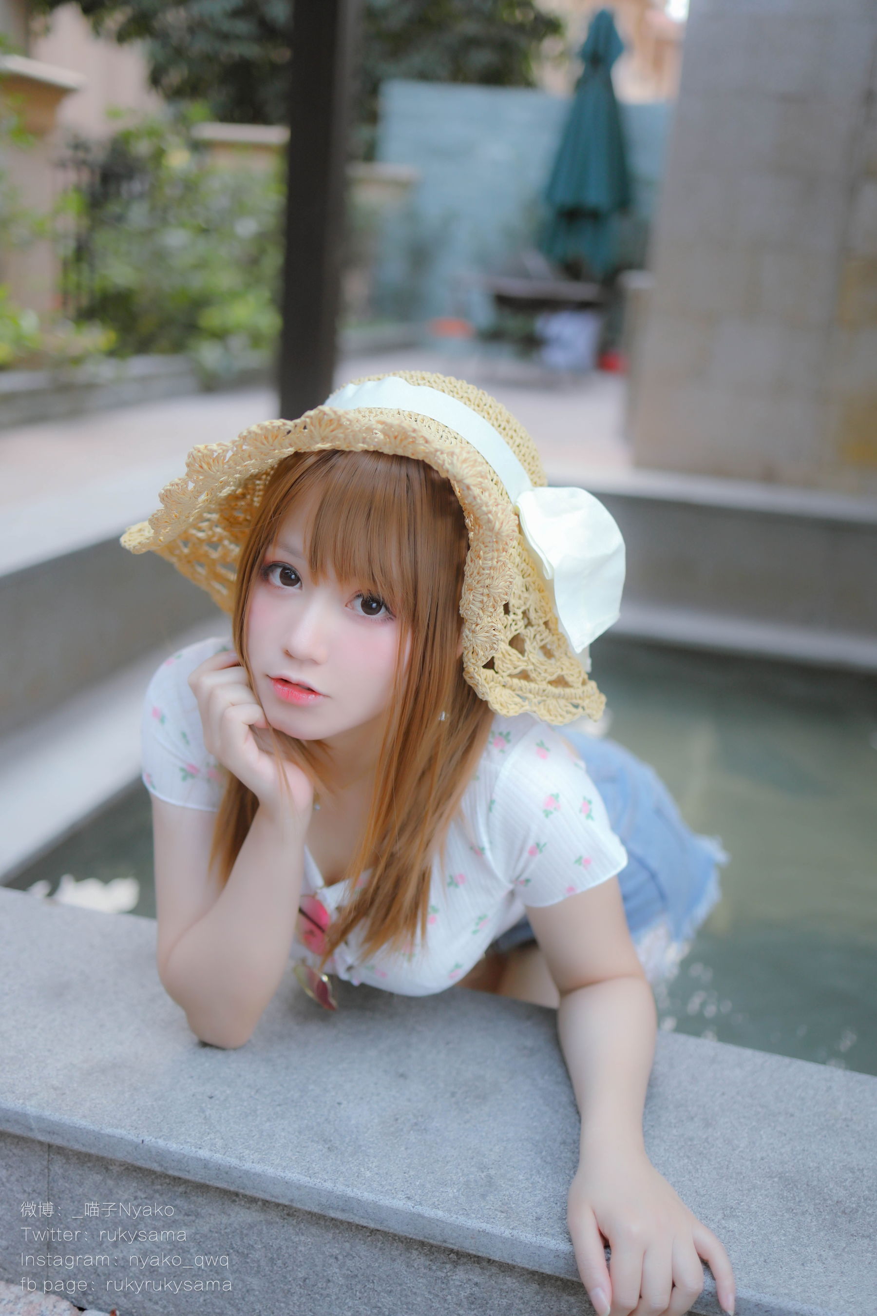 [网红COSER写真] 萌妹子Nyako喵子 - 温泉旅行