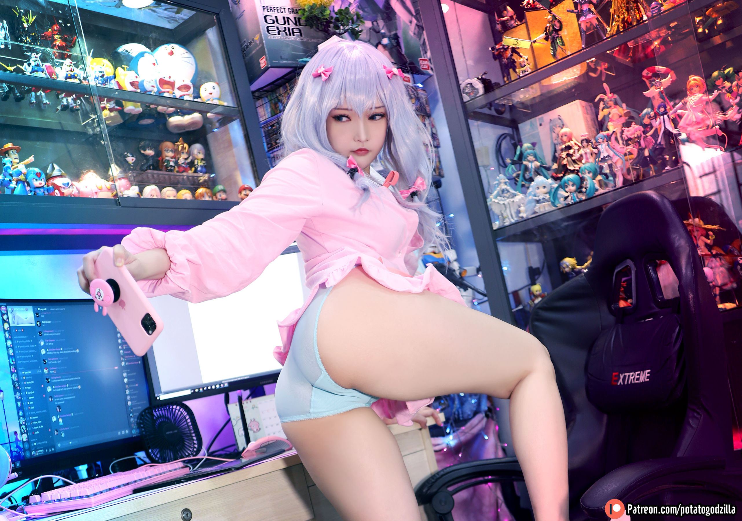 [网红COSER写真] Coser小姐姐Potato Godzilla - Sagiri