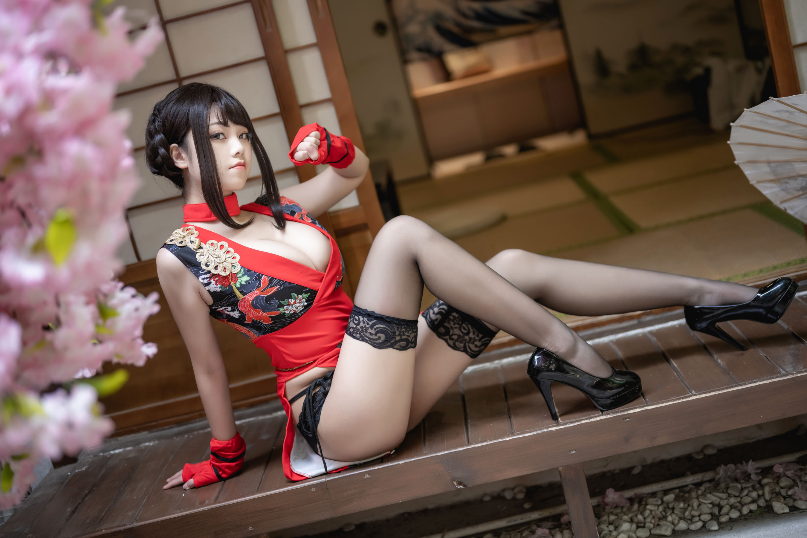 [网红COSER写真] 萌系小姐姐蜜汁猫裘 - 忍者2
