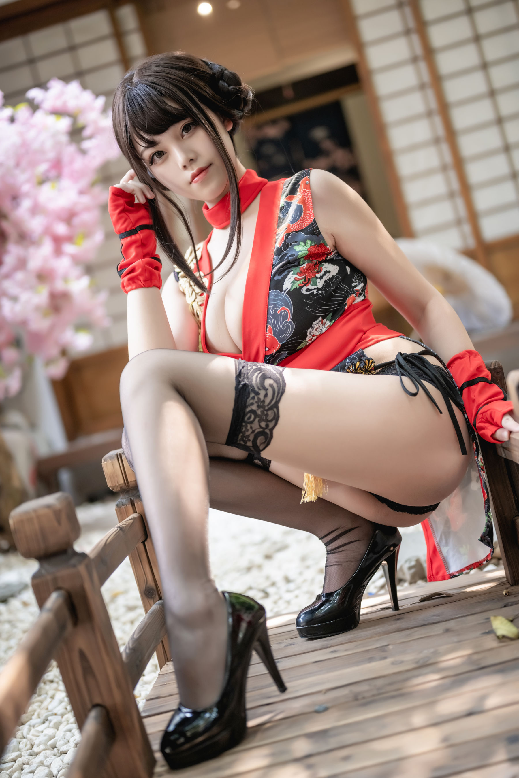 [网红COSER写真] 萌系小姐姐蜜汁猫裘 - 忍者2