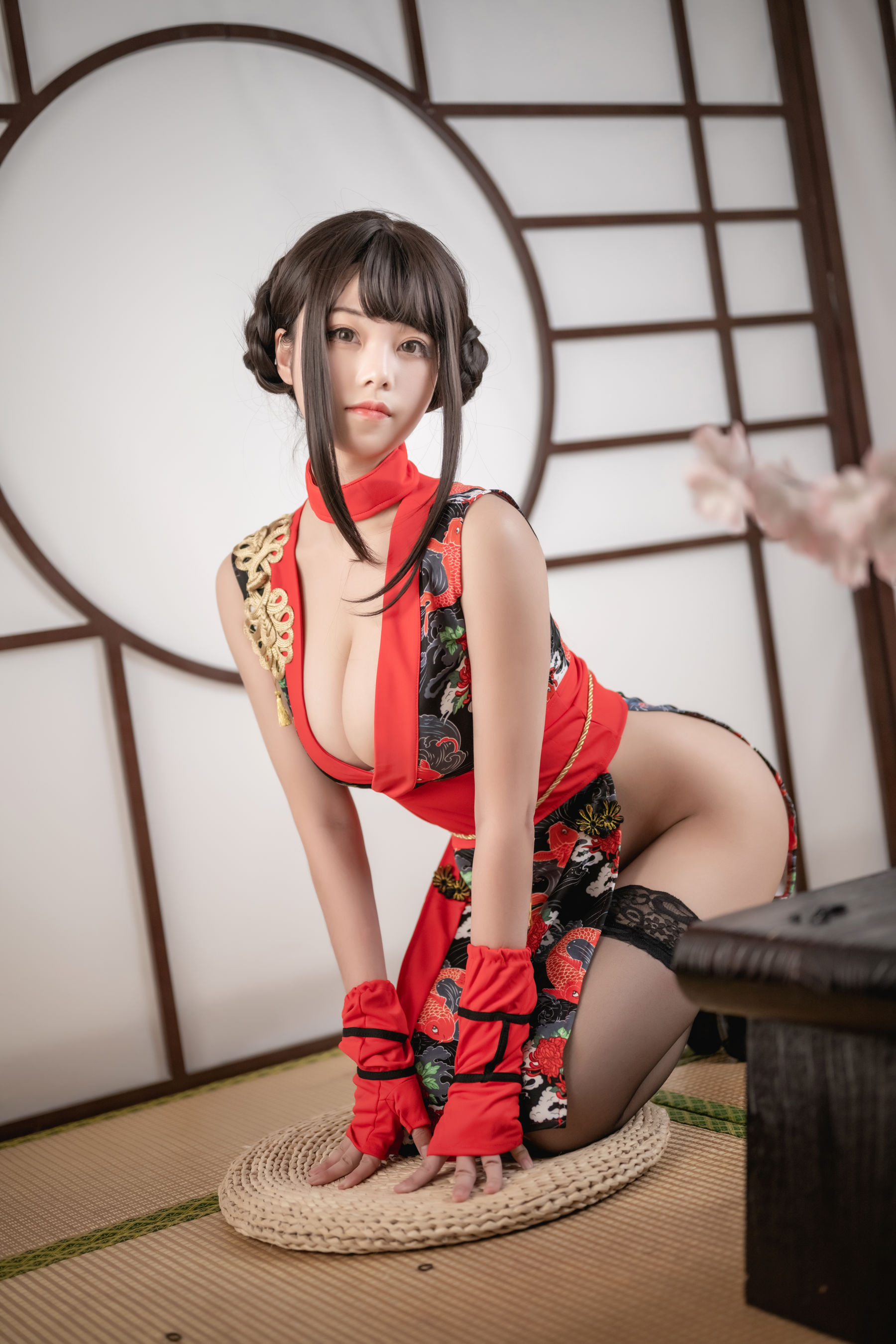 [网红COSER写真] 萌系小姐姐蜜汁猫裘 - 忍者2