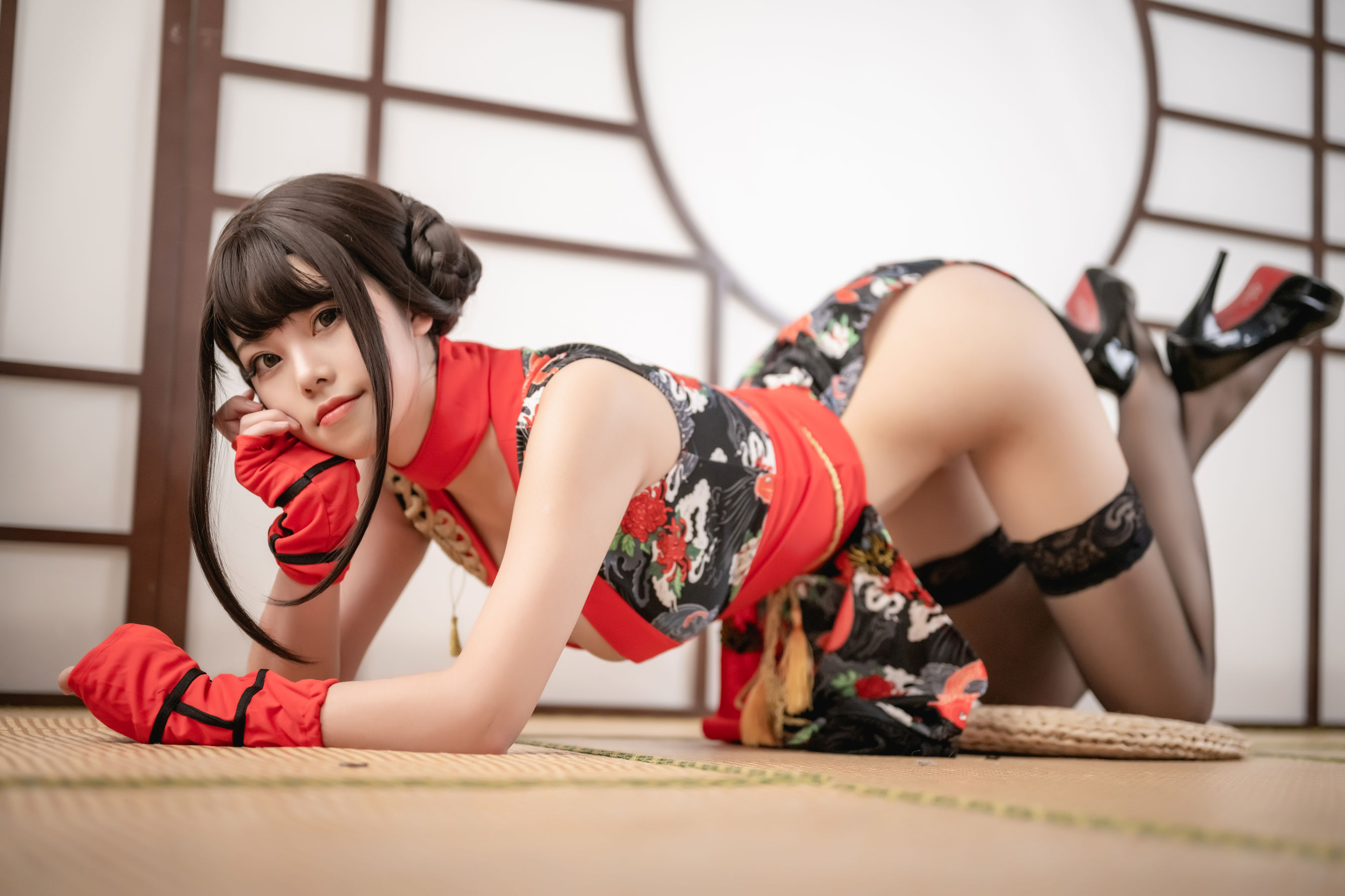[网红COSER写真] 萌系小姐姐蜜汁猫裘 - 忍者2