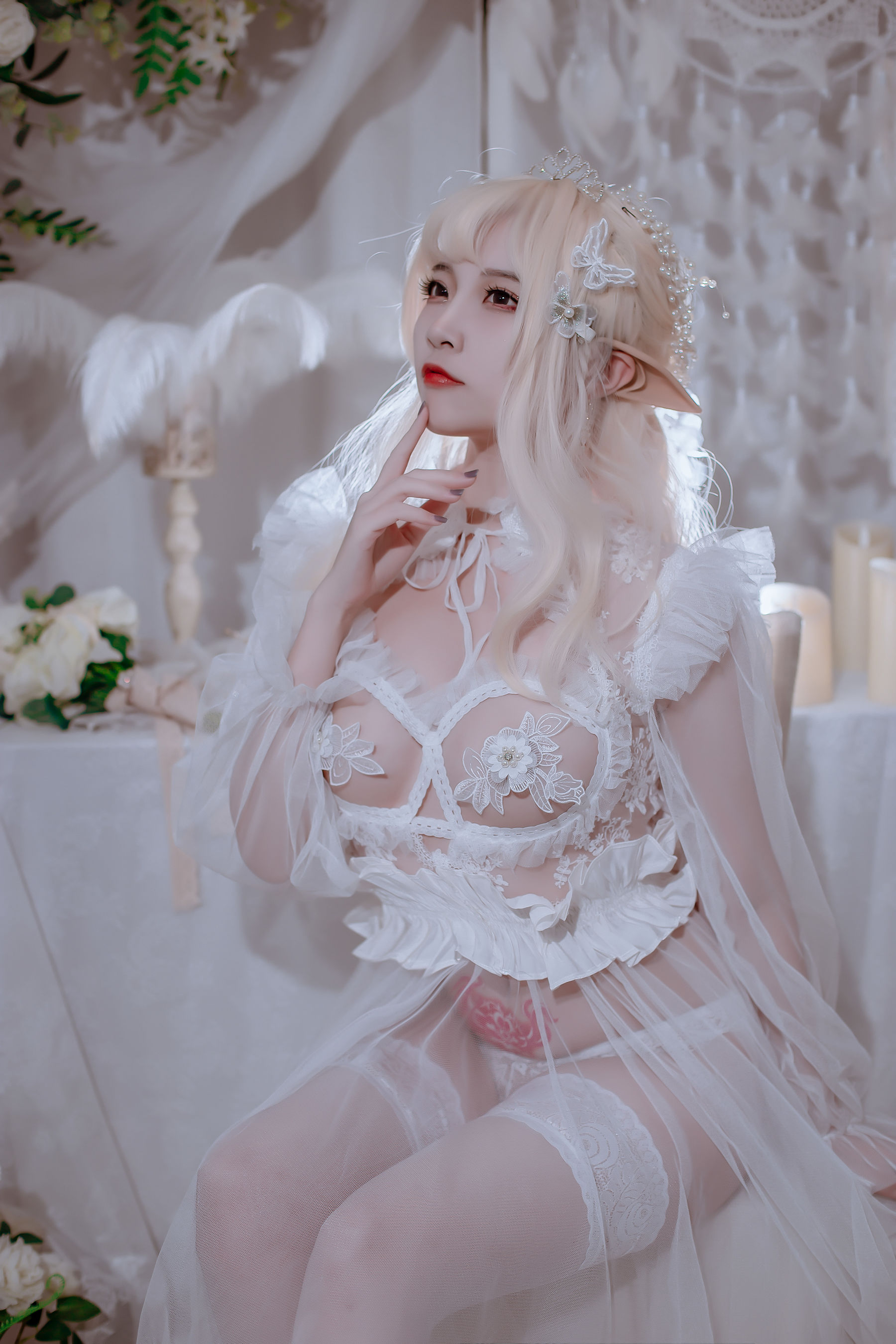 [网红COSER写真] 人气Coser二佐Nisa - 精灵公主