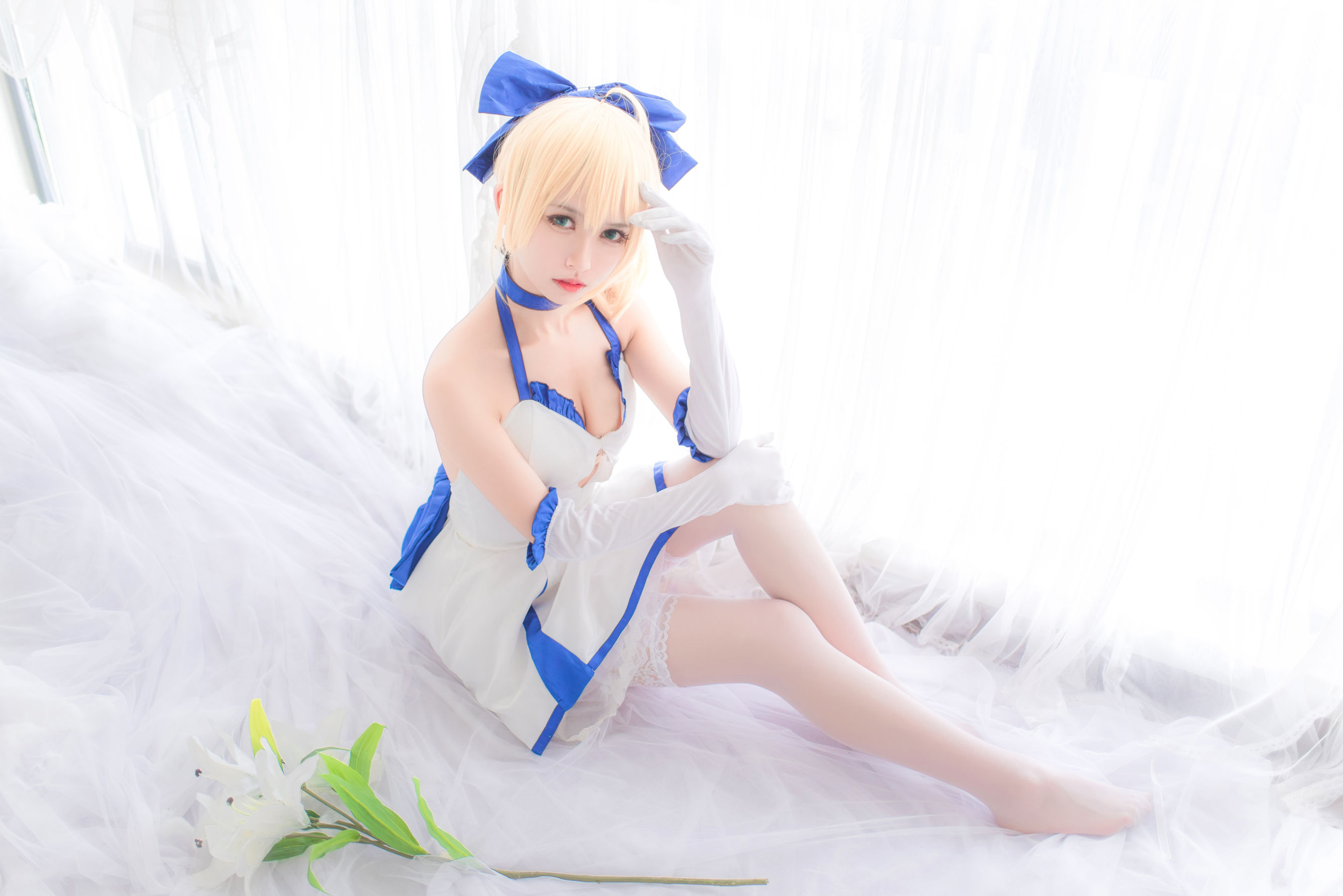 [网红COSER写真] 超人气Coser鳗鱼霏儿 - 青春女仆