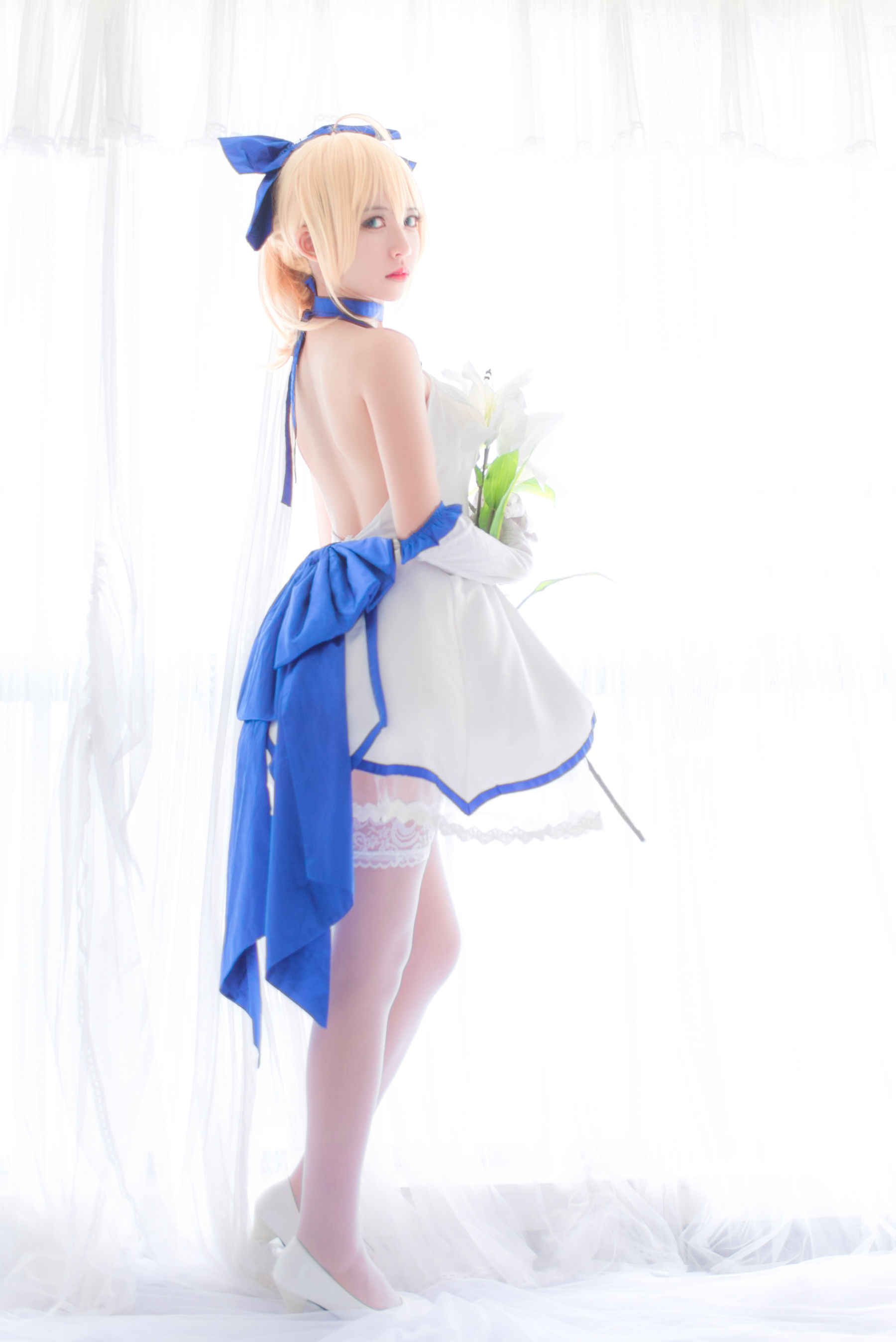 [网红COSER写真] 超人气Coser鳗鱼霏儿 - 青春女仆