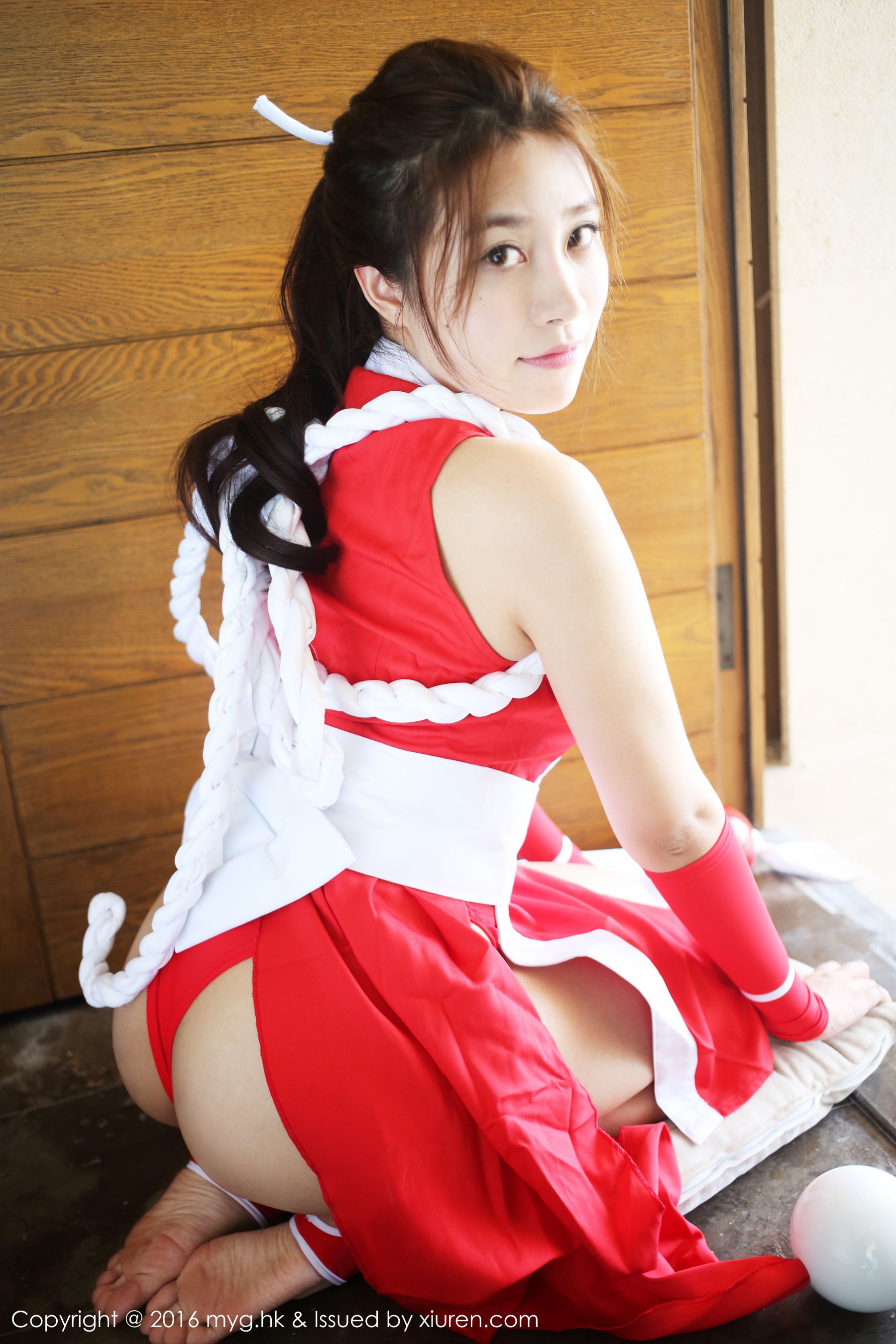 许诺Sabrina《不知火舞COS》 [美媛馆MyGirl] Vol.235