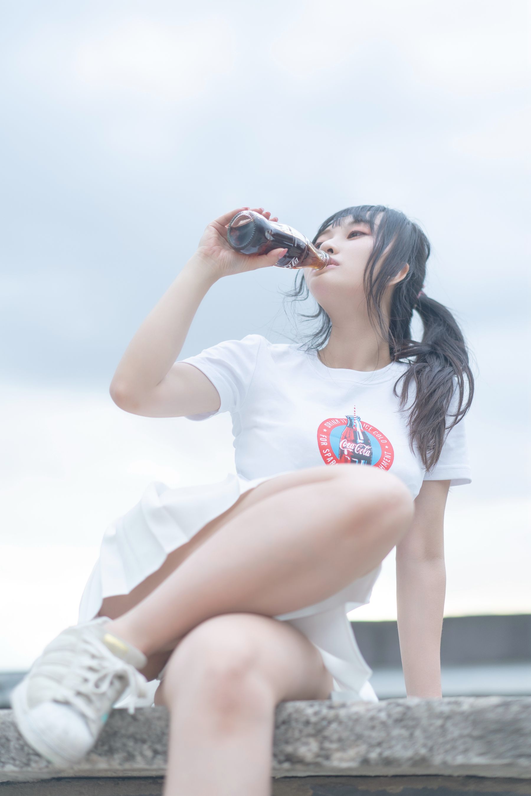 [网红COSER写真] 动漫博主脱尾巴Mizuki - 可乐JK