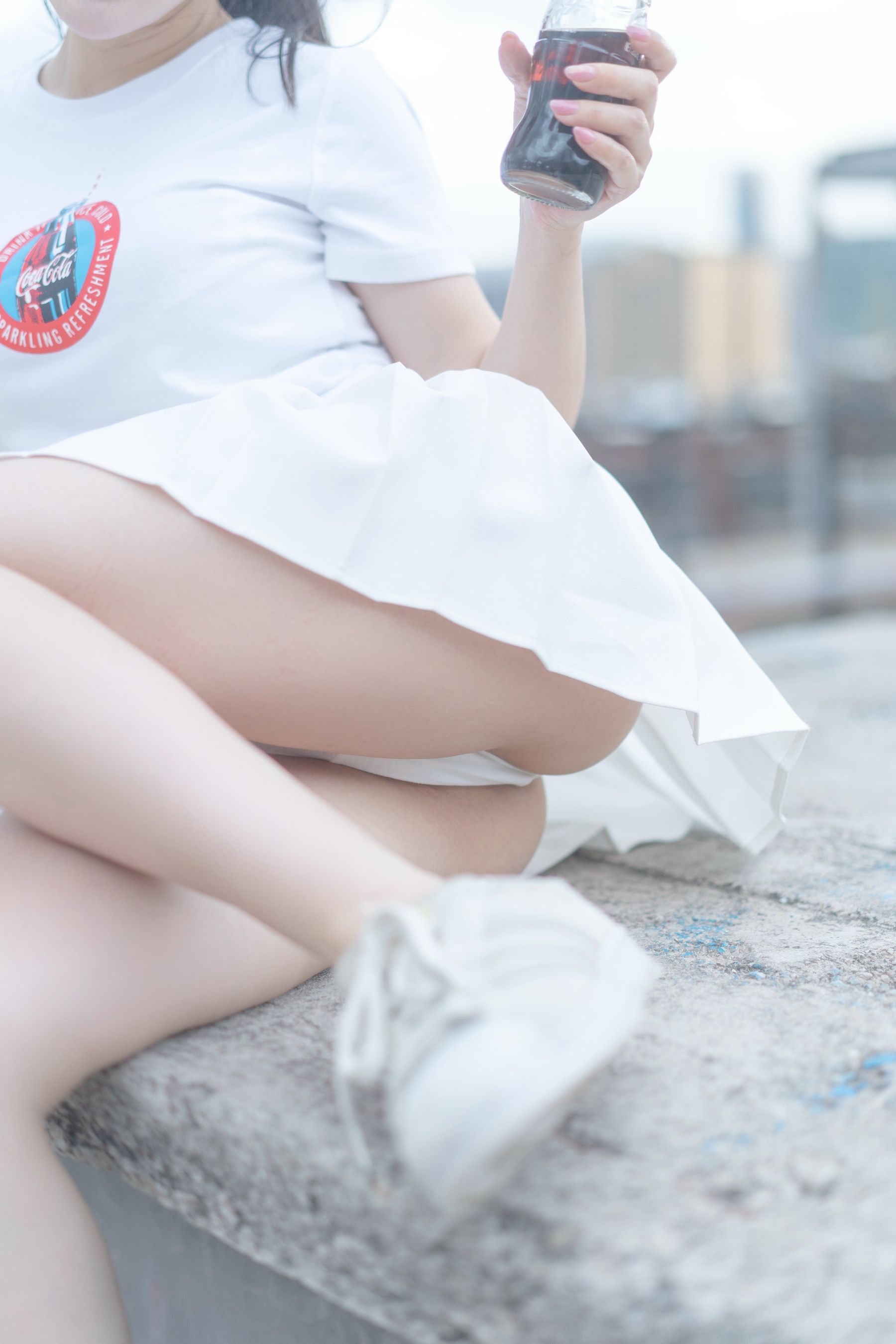[网红COSER写真] 动漫博主脱尾巴Mizuki - 可乐JK