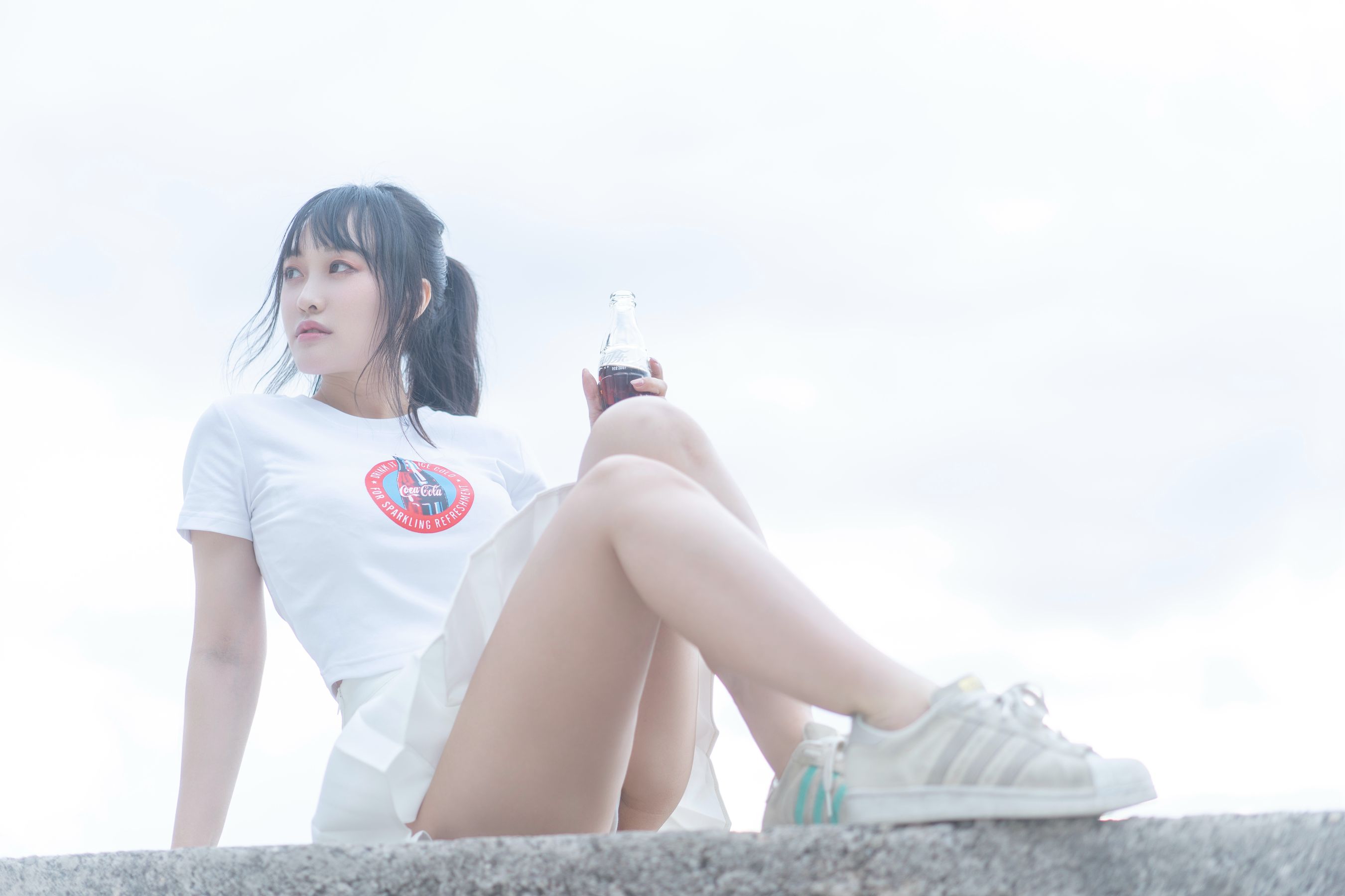 [网红COSER写真] 动漫博主脱尾巴Mizuki - 可乐JK