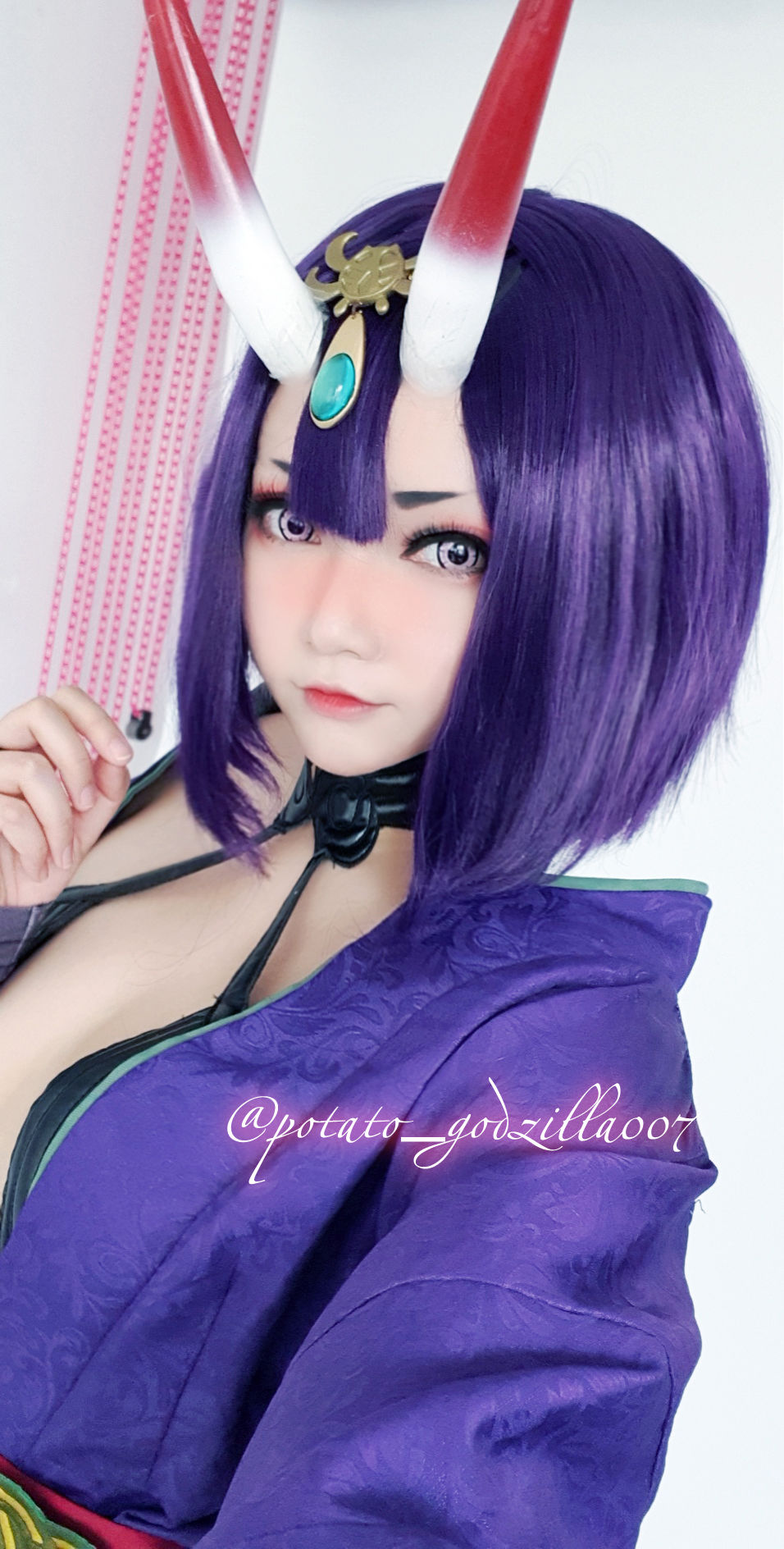 [网红COSER写真] Coser小姐姐Potato Godzilla - Shuten Douji