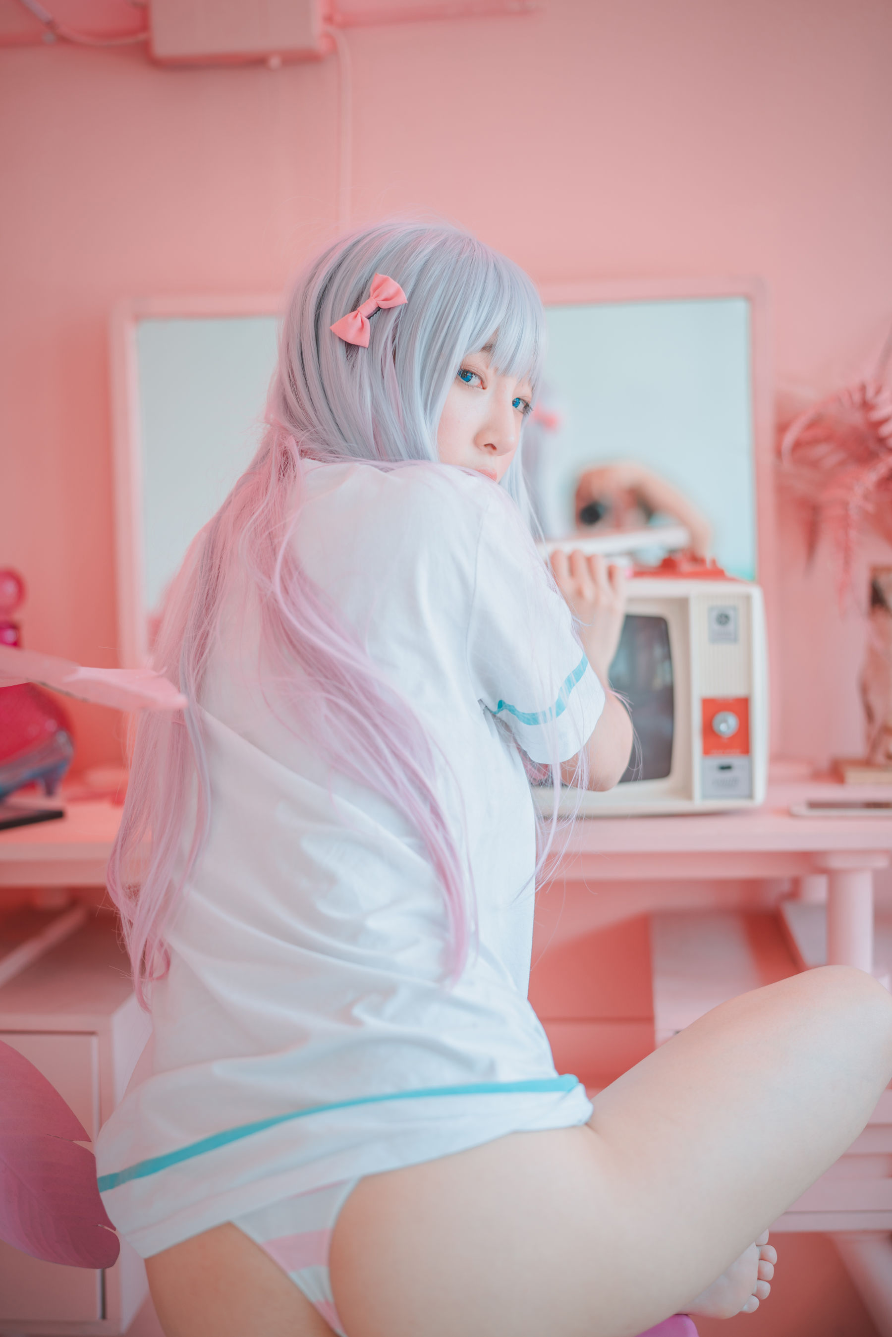 [网红COSER写真] 巨乳少女姜仁卿 - Eromanga Sensei