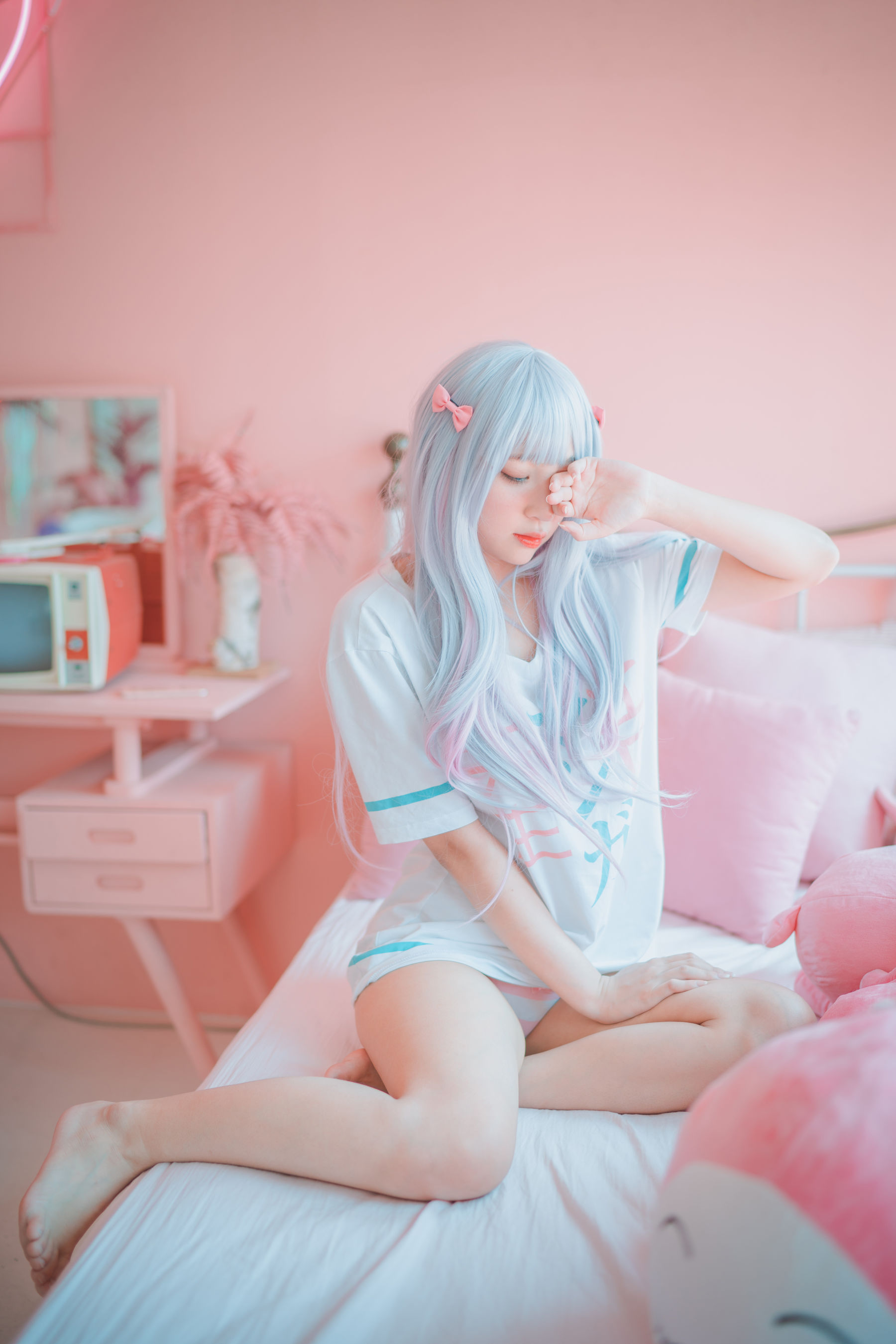 [网红COSER写真] 巨乳少女姜仁卿 - Eromanga Sensei