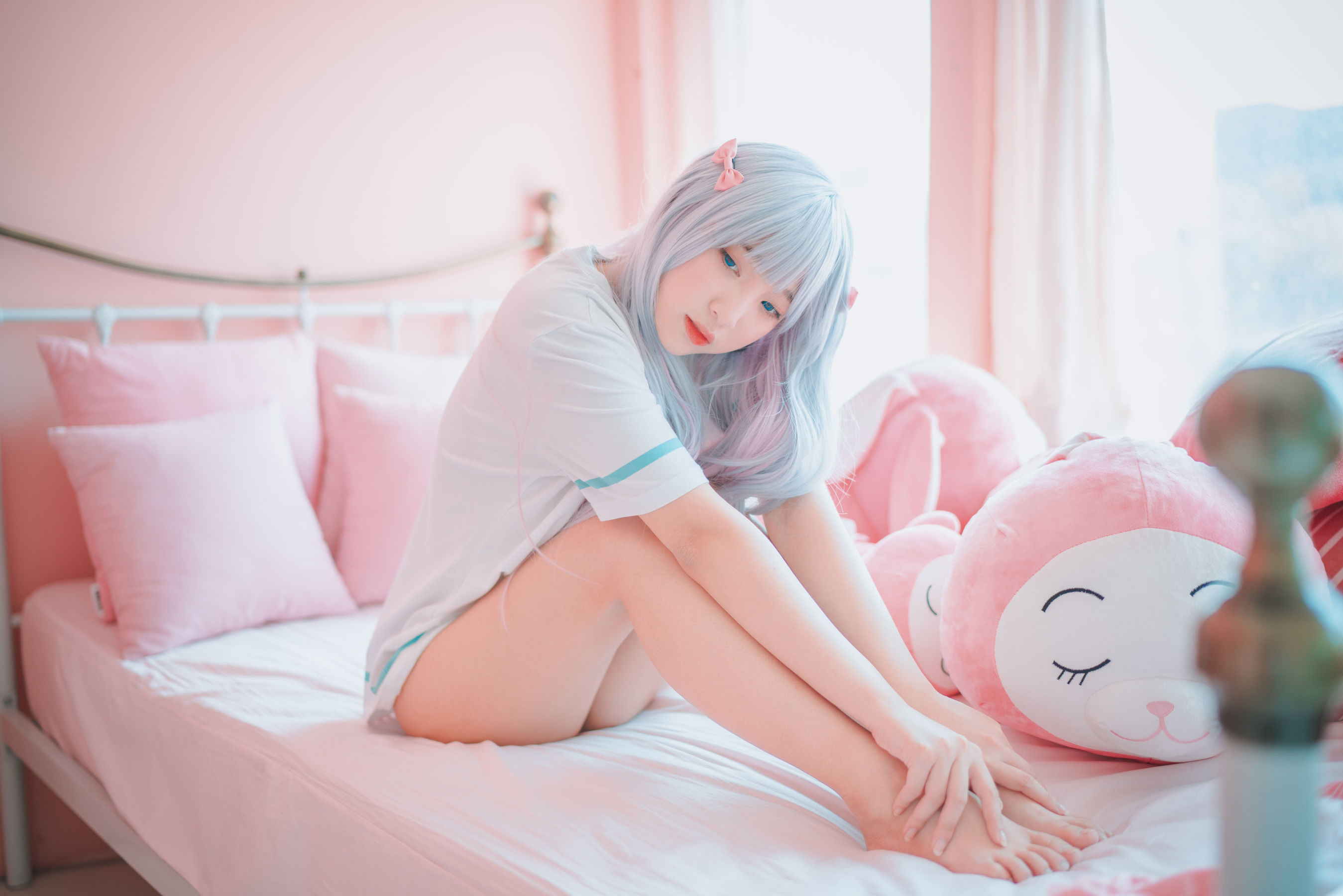 [网红COSER写真] 巨乳少女姜仁卿 - Eromanga Sensei
