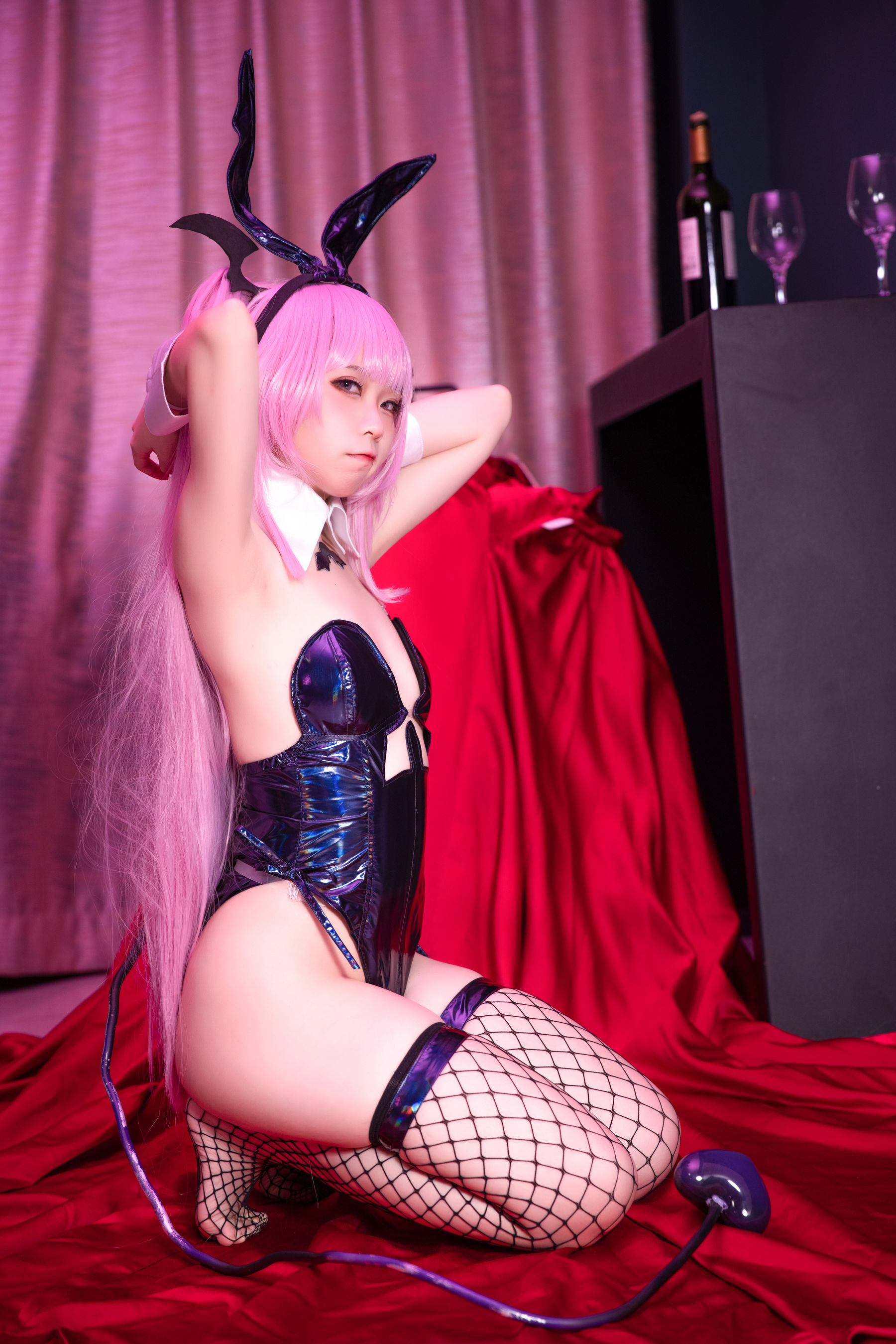 [网红COSER写真] 动漫博主G44不会受伤 - 露露姆兔女郎