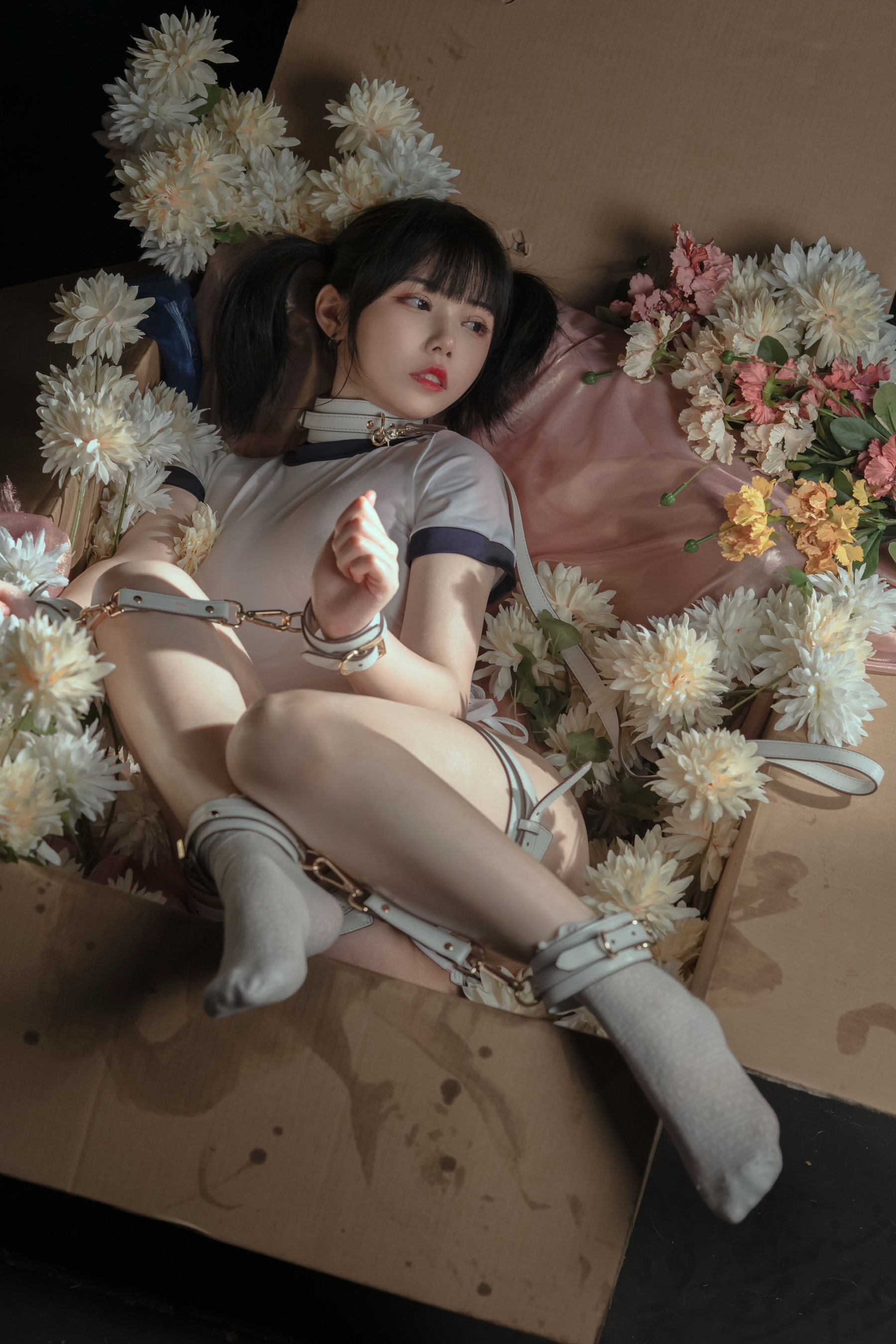 [网红COSER写真] 七月喵子 - 体操服