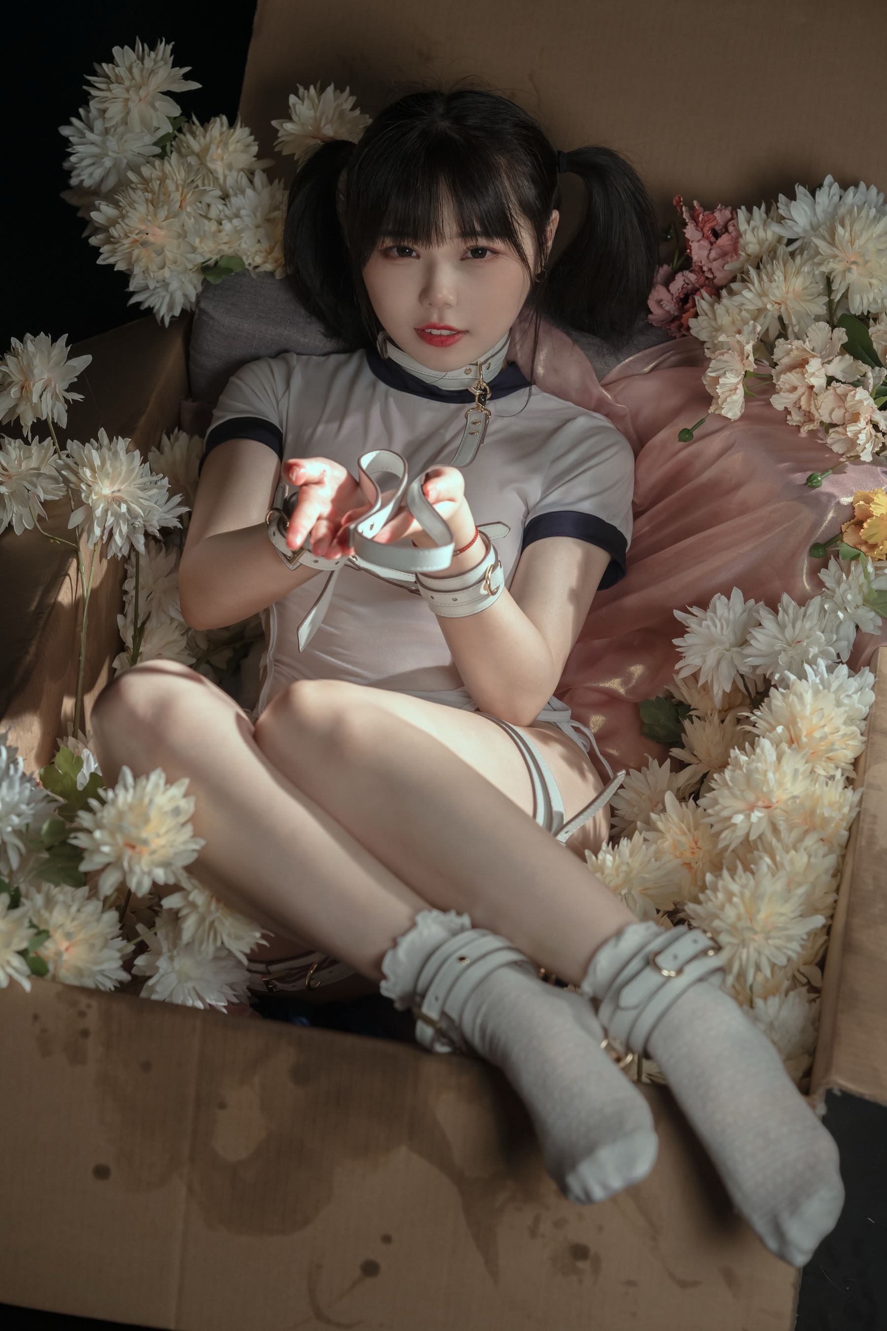 [网红COSER写真] 七月喵子 - 体操服