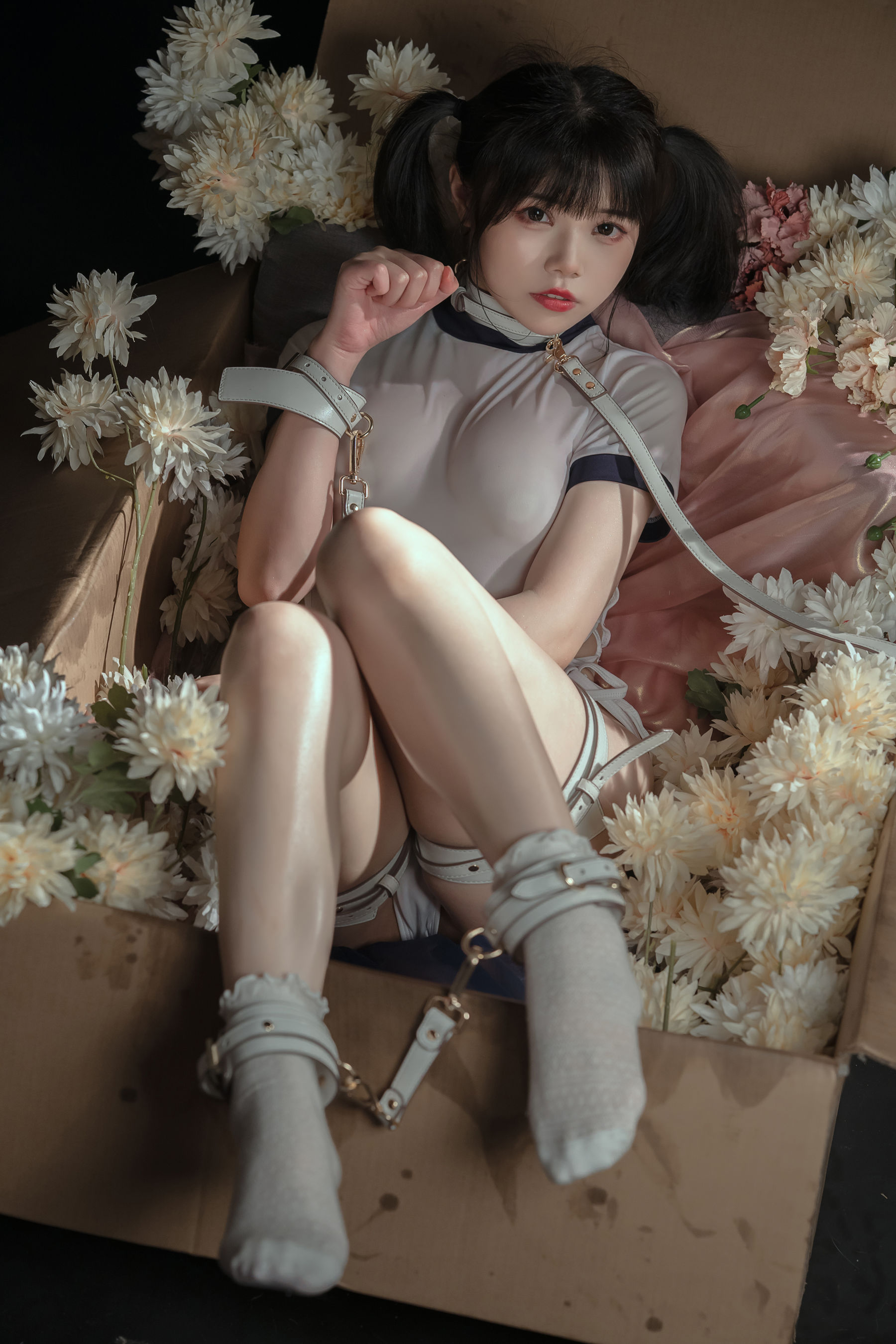 [网红COSER写真] 七月喵子 - 体操服