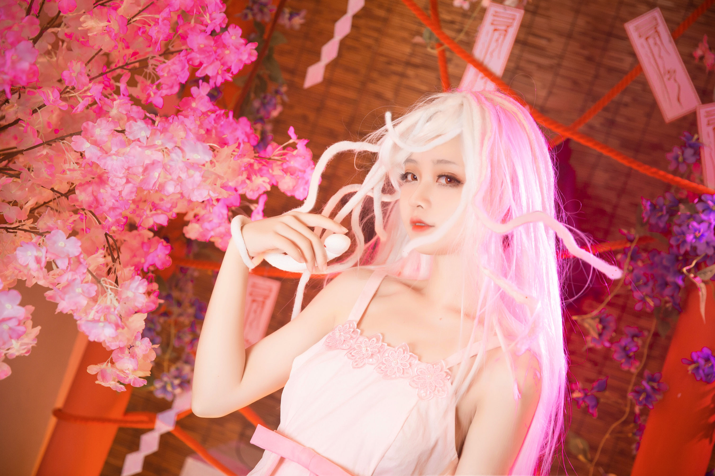 [网红COSER写真] 动漫博主G44不会受伤 - 抚子蛇神