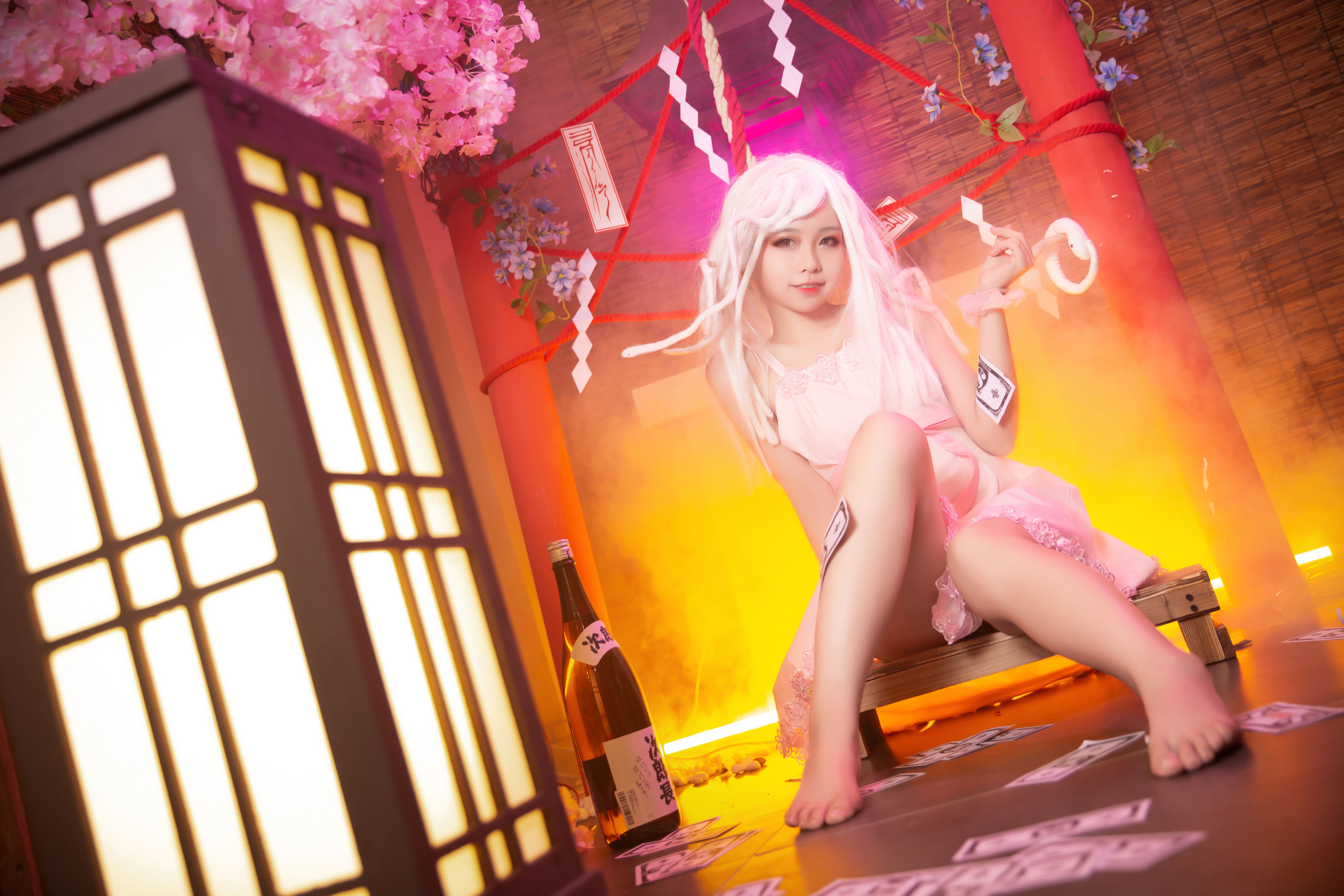 [网红COSER写真] 动漫博主G44不会受伤 - 抚子蛇神