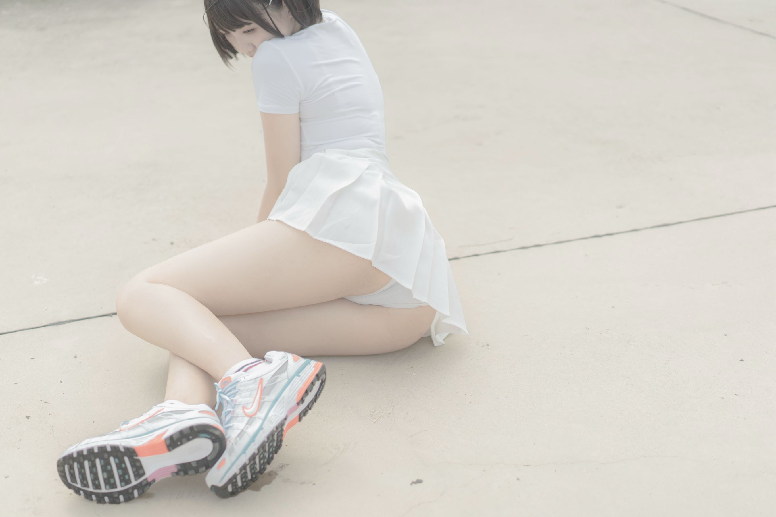 [网红COSER写真] 鬼马少女阿薰kaOri - 天台