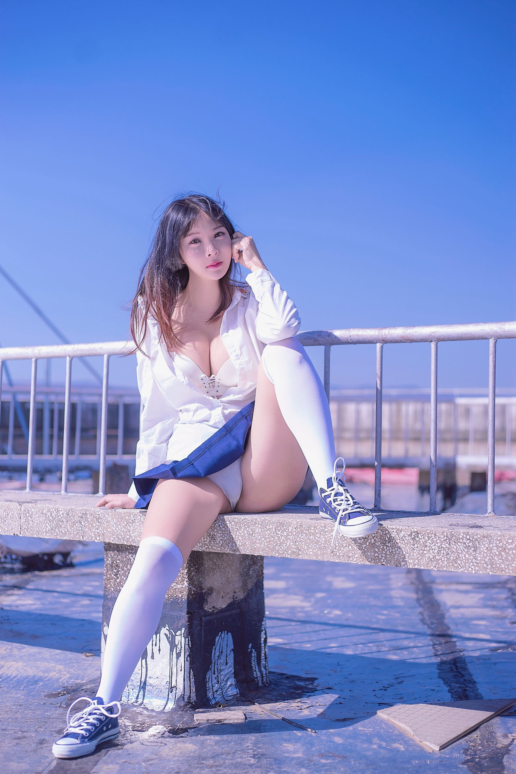 [网红COSER写真] 菟菟 - JK