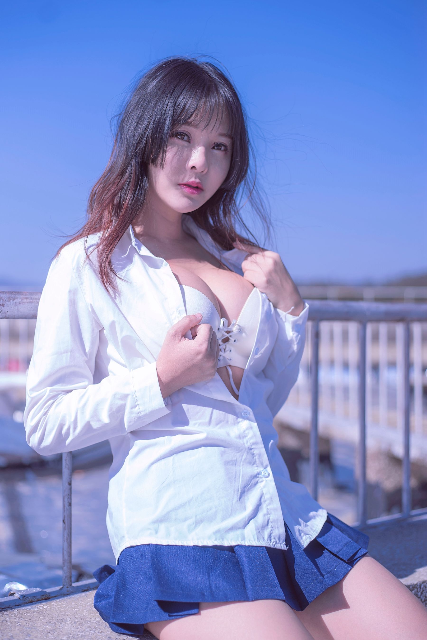 [网红COSER写真] 菟菟 - JK