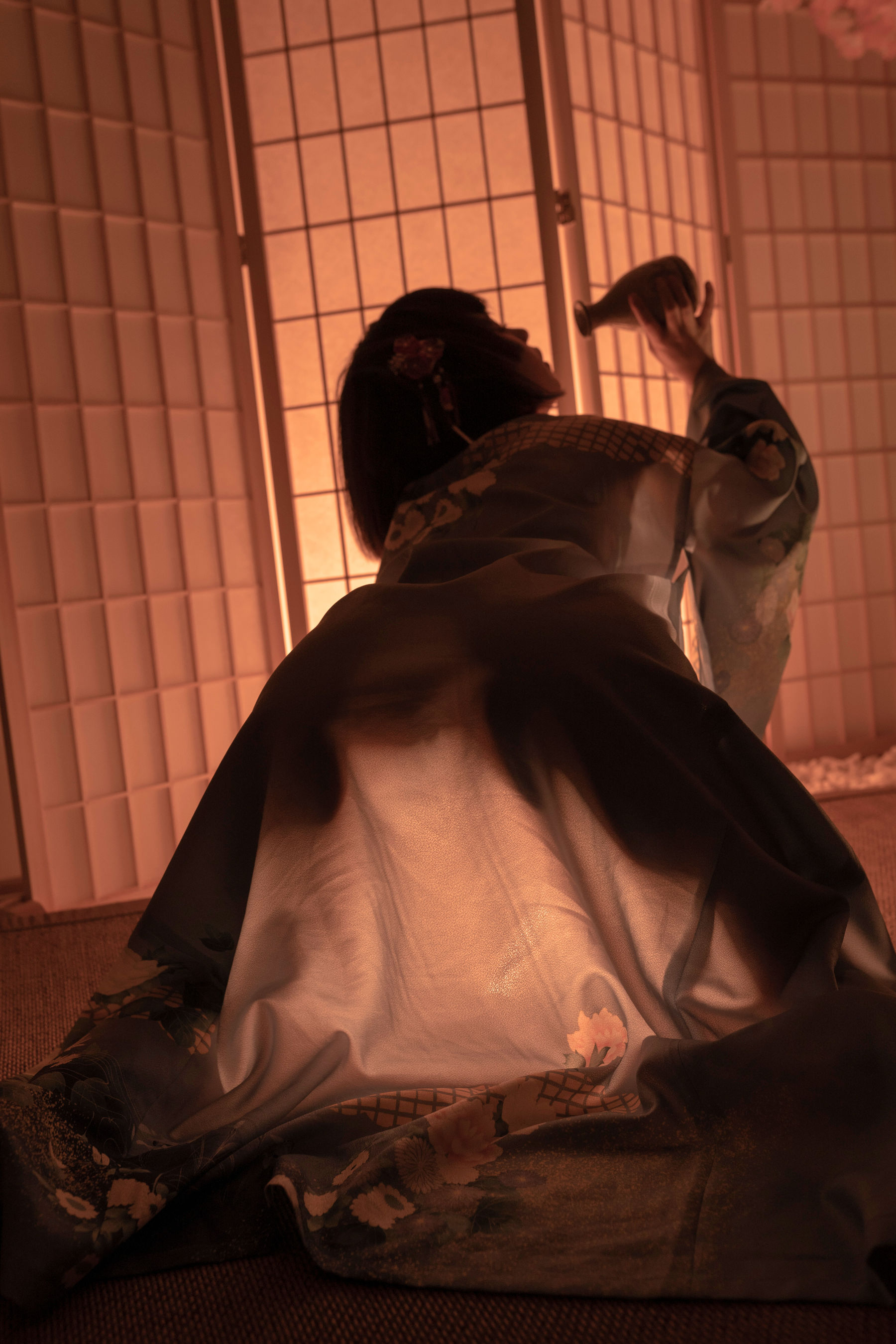 [网红COSER写真] 美少女晕崽 - 樱之诱惑
