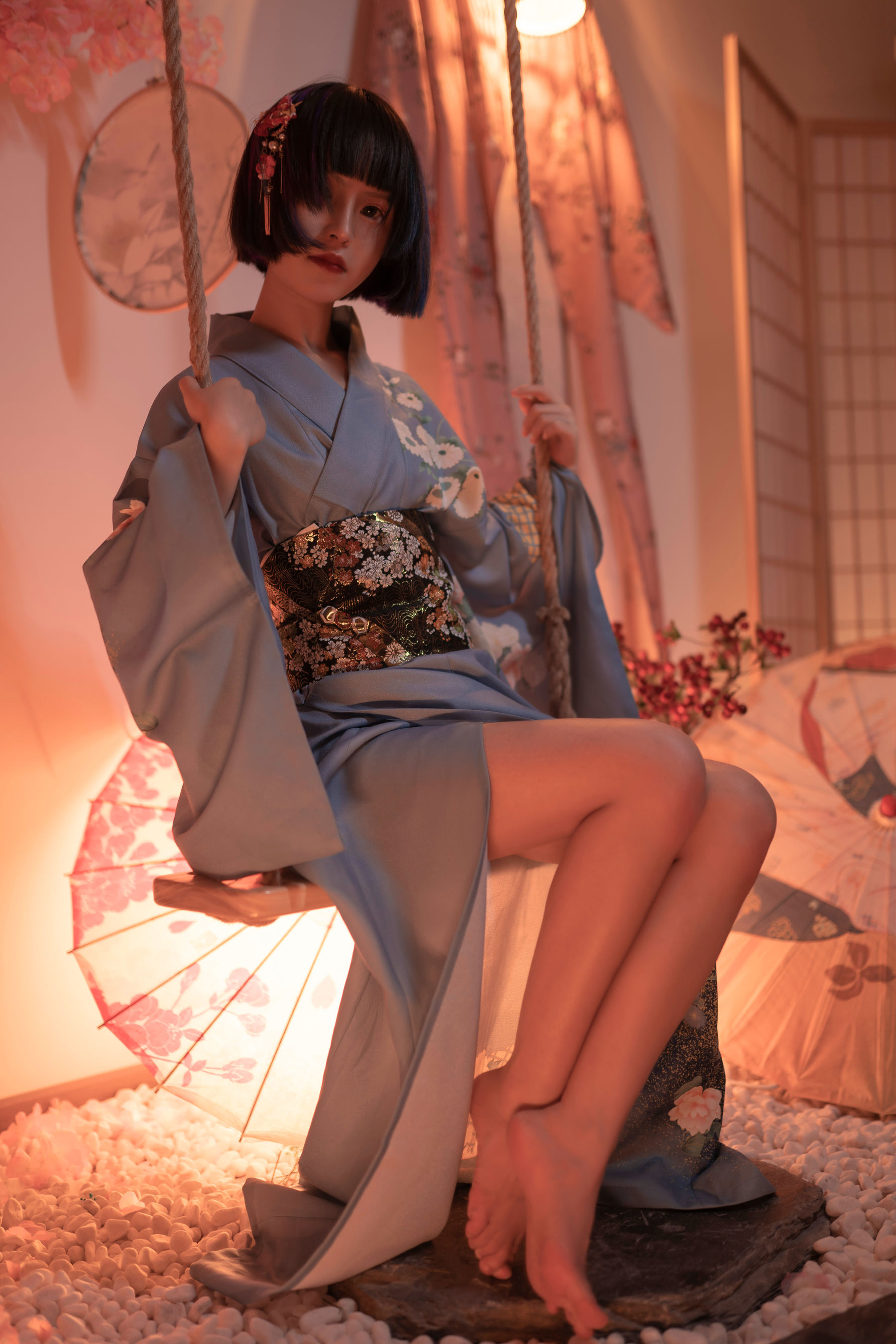 [网红COSER写真] 美少女晕崽 - 樱之诱惑