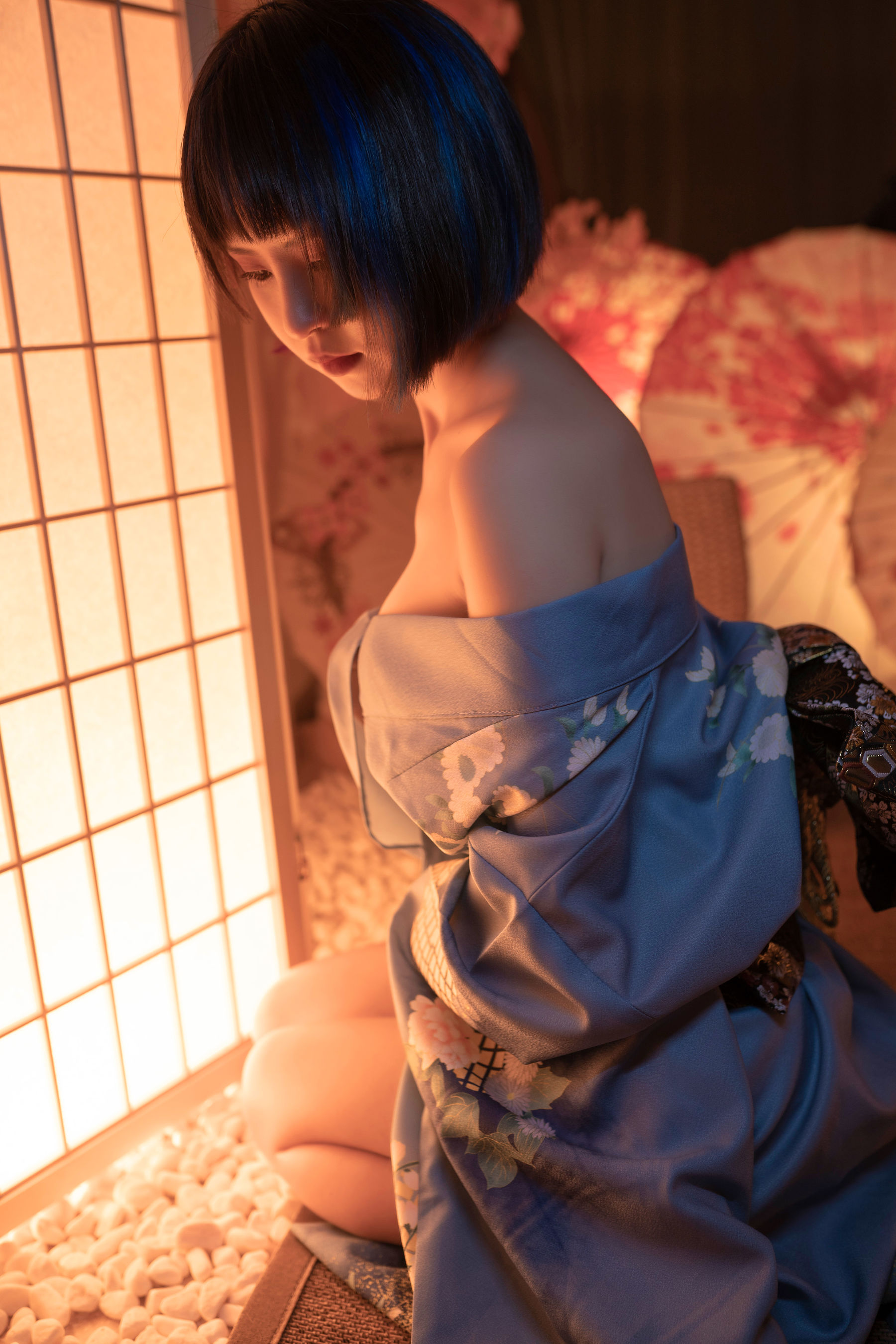 [网红COSER写真] 美少女晕崽 - 樱之诱惑