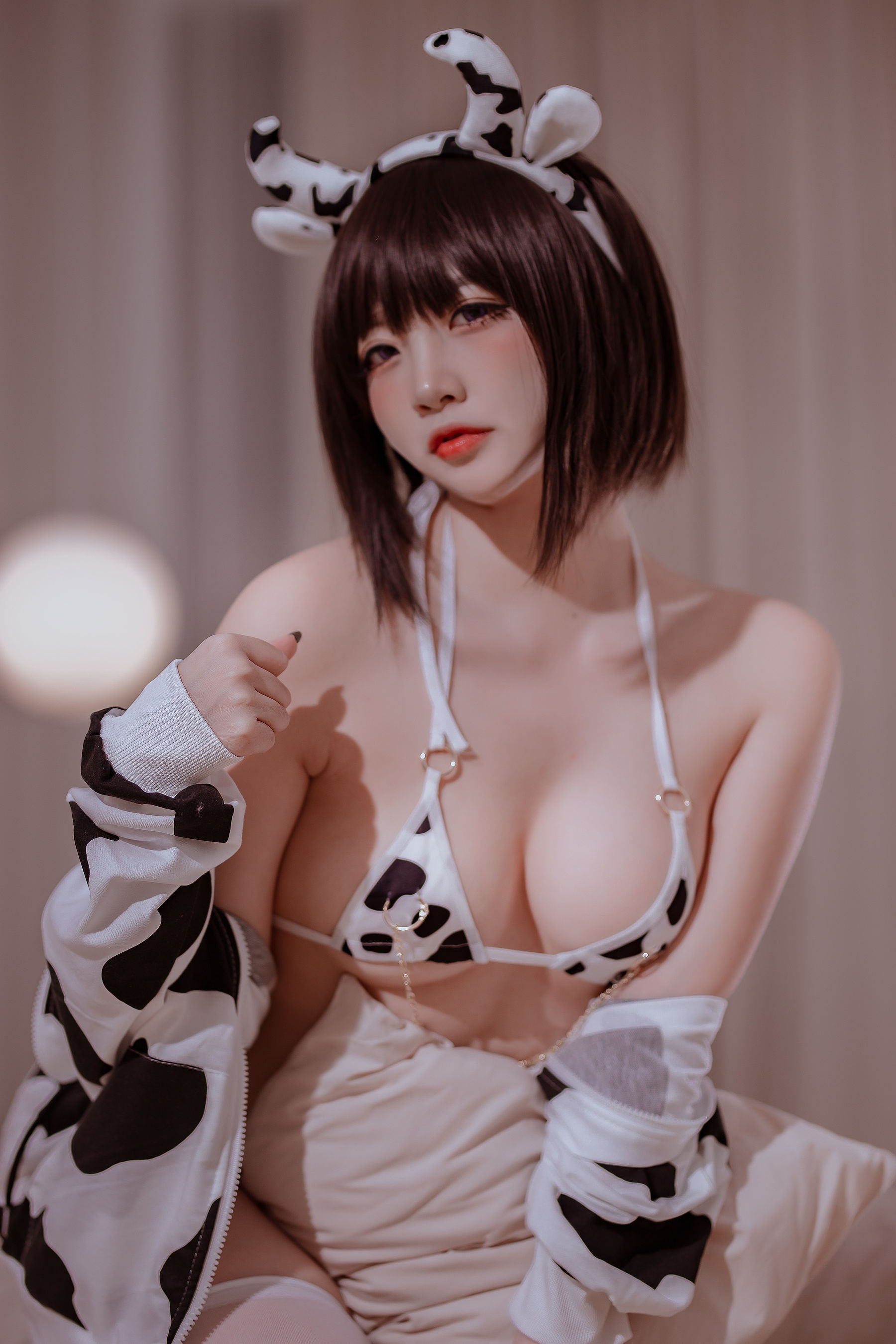 [网红COSER写真] 人气Coser二佐Nisa - 奶牛妹妹