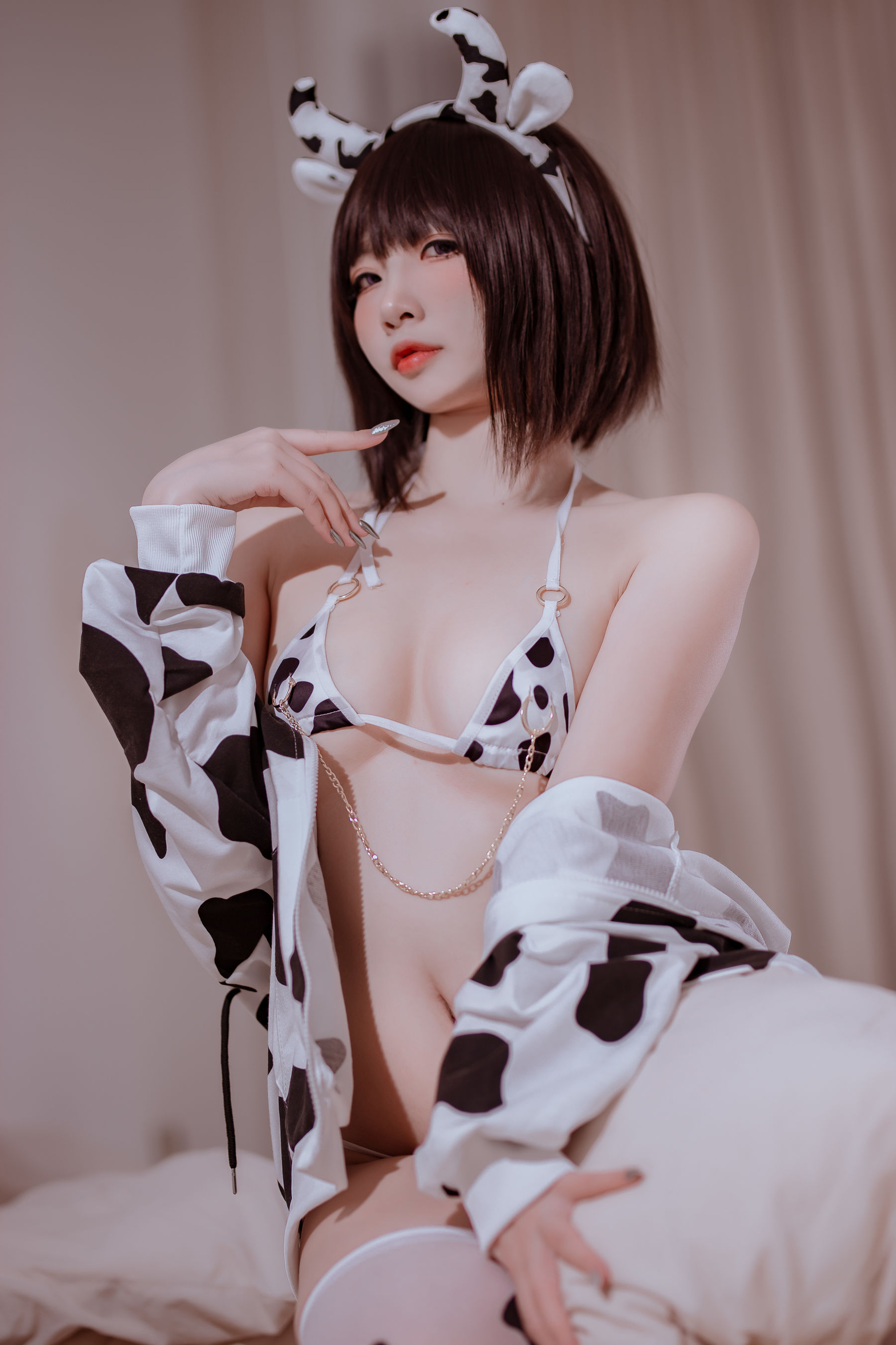 [网红COSER写真] 人气Coser二佐Nisa - 奶牛妹妹