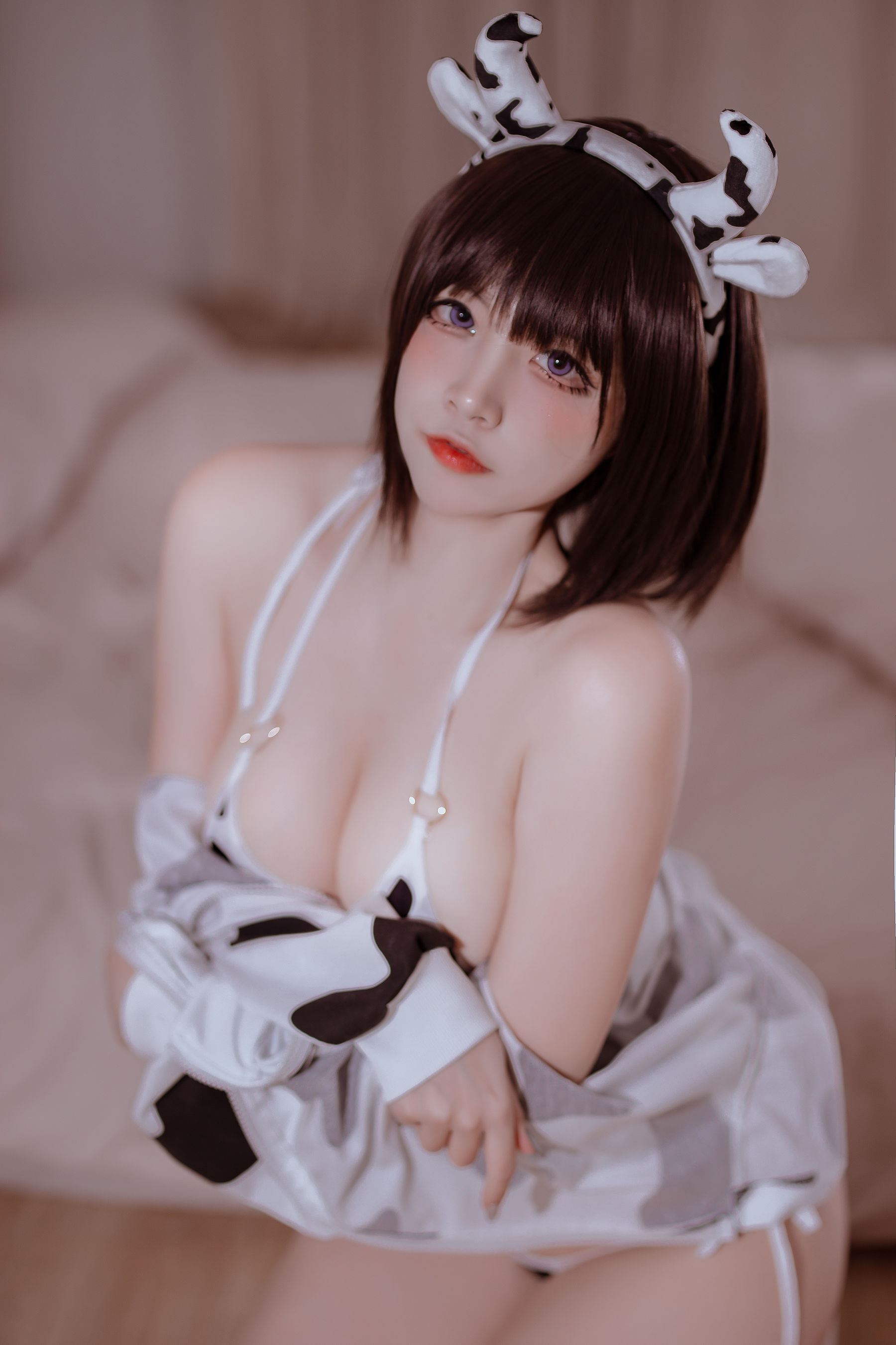 [网红COSER写真] 人气Coser二佐Nisa - 奶牛妹妹
