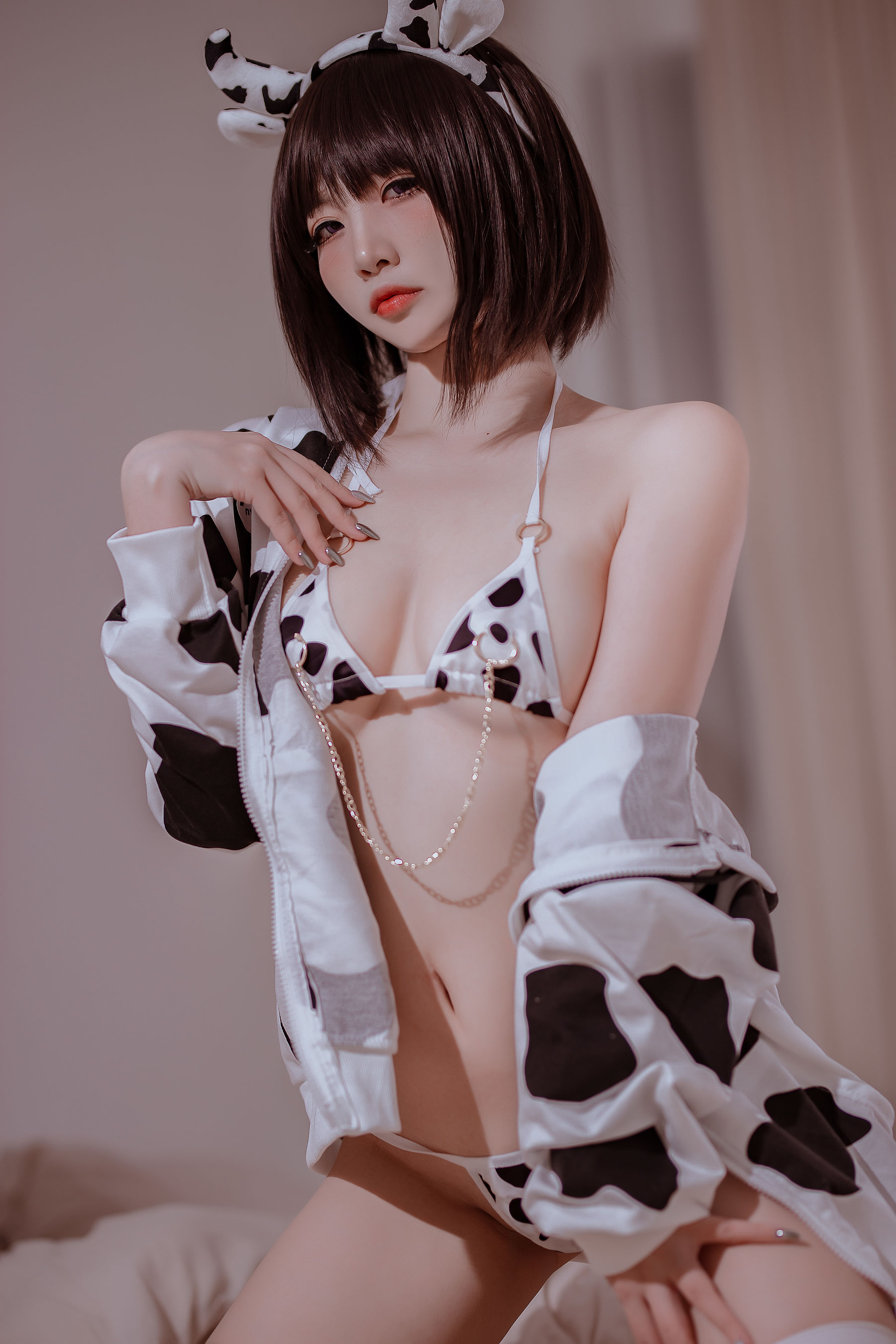 [网红COSER写真] 人气Coser二佐Nisa - 奶牛妹妹
