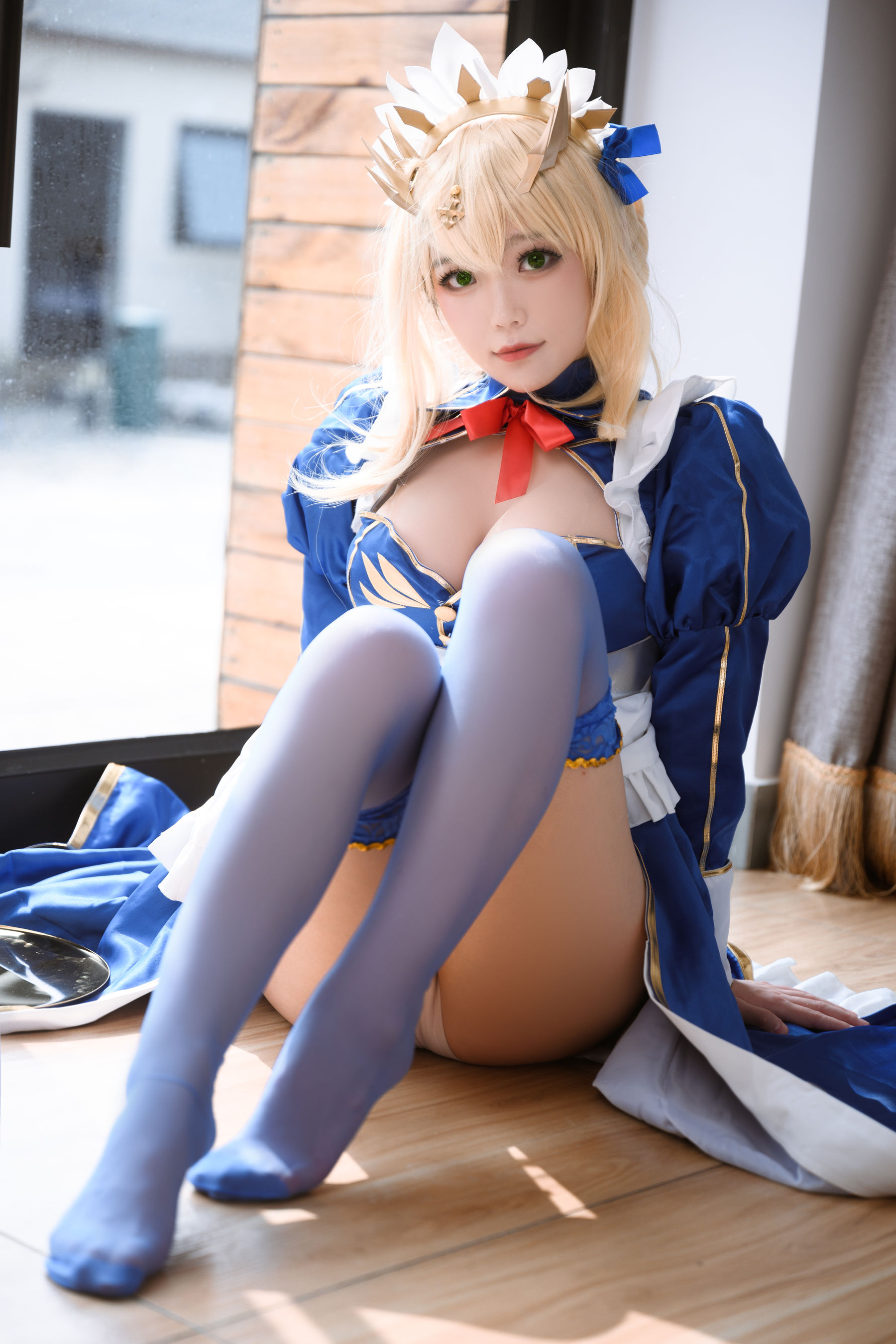 [网红COSER写真] Cosplay汪知子 - 白枪呆