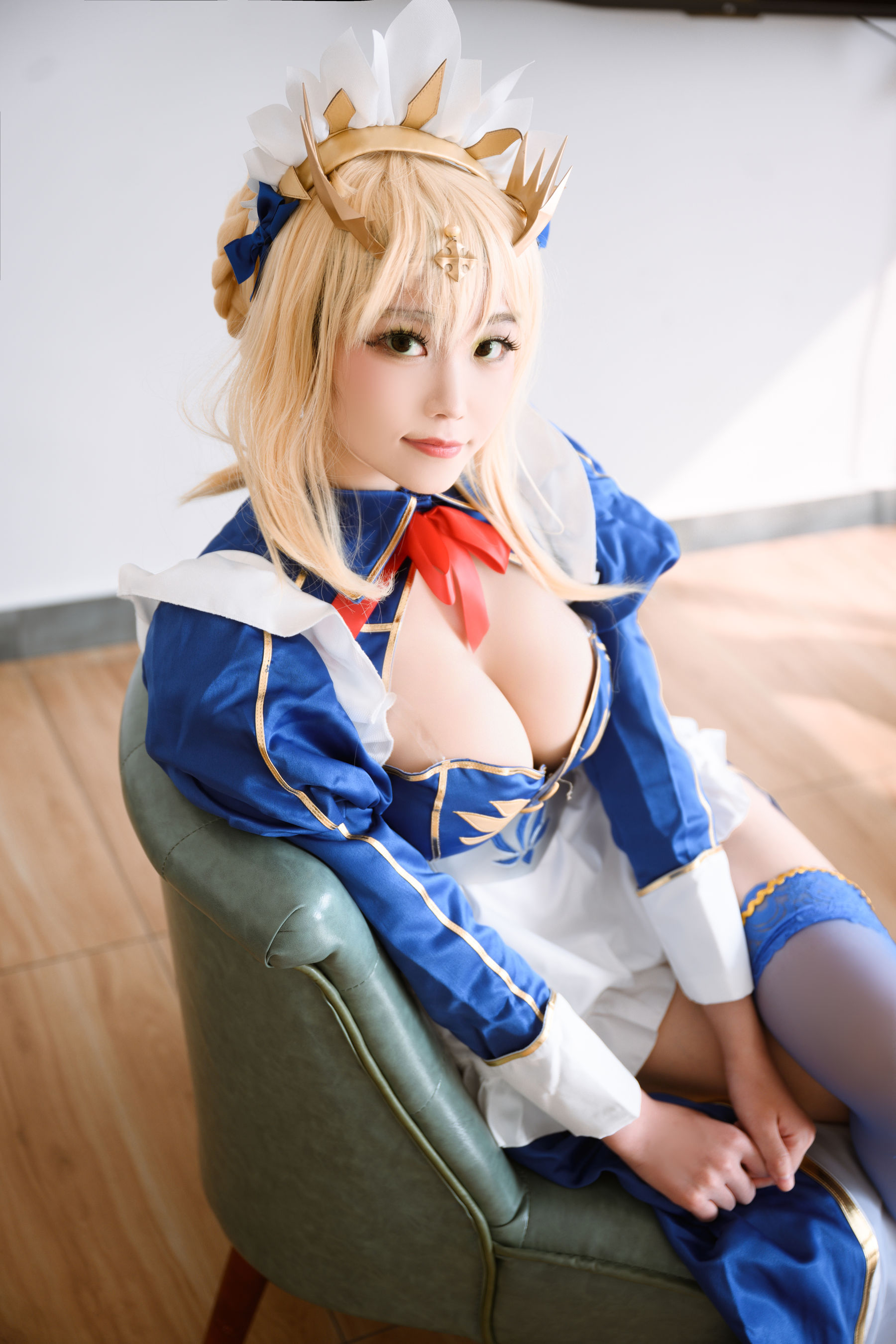 [网红COSER写真] Cosplay汪知子 - 白枪呆