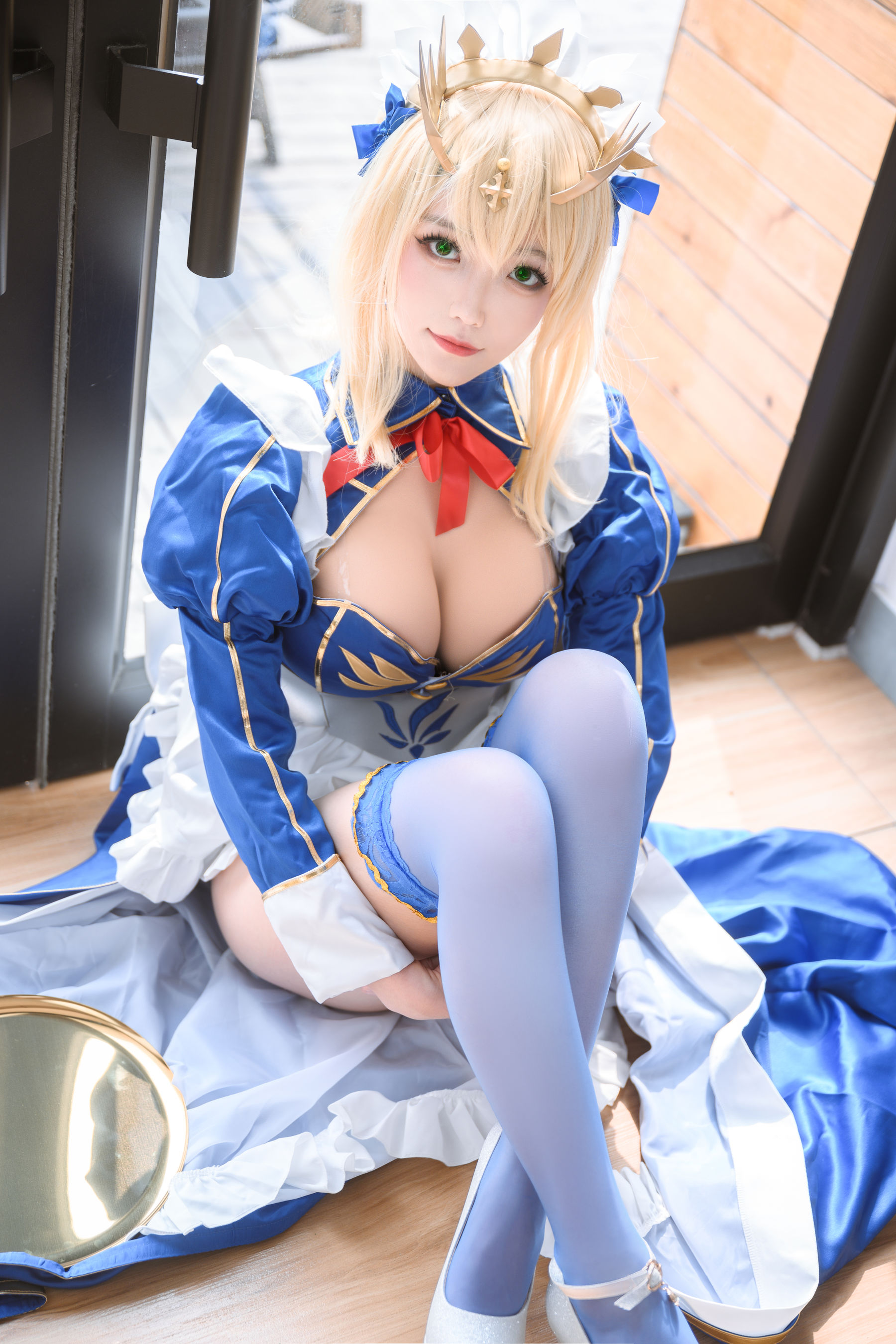 [网红COSER写真] Cosplay汪知子 - 白枪呆
