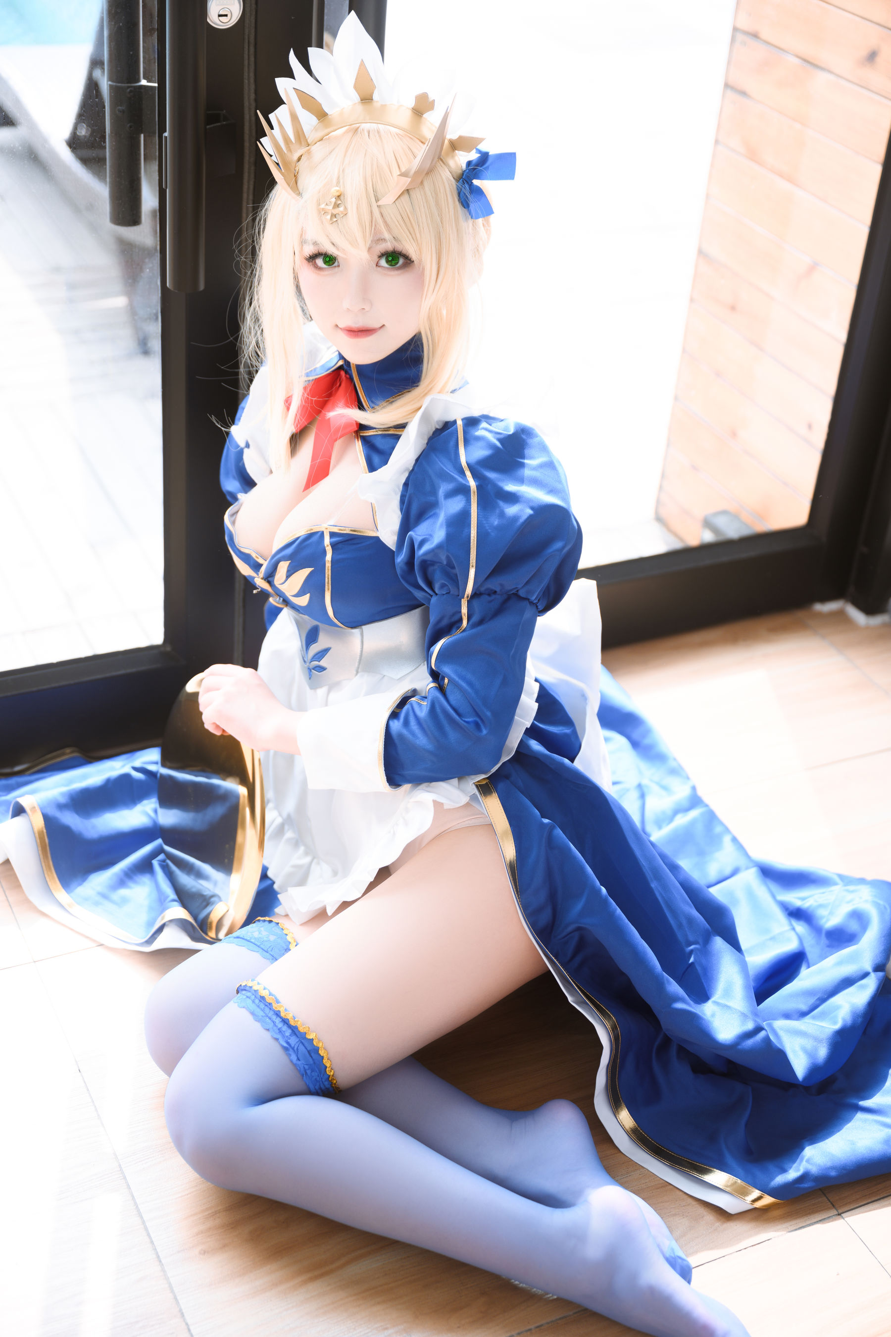 [网红COSER写真] Cosplay汪知子 - 白枪呆