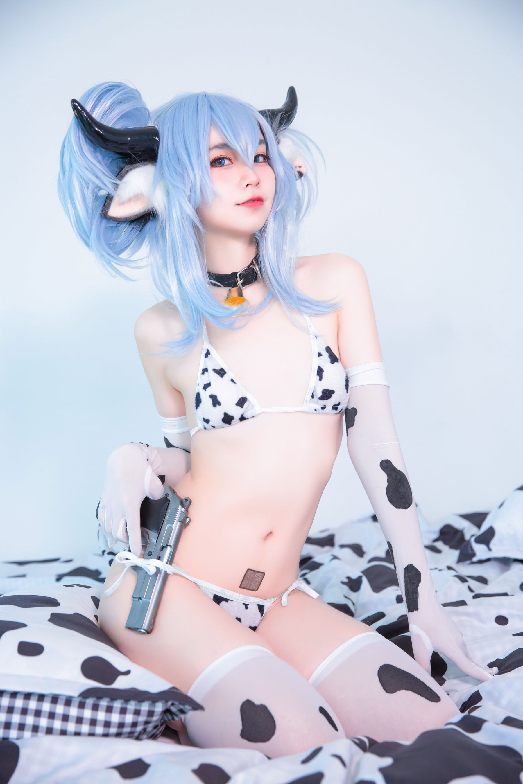 [网红COSER写真] 动漫博主G44不会受伤 - PA-15 奶牛