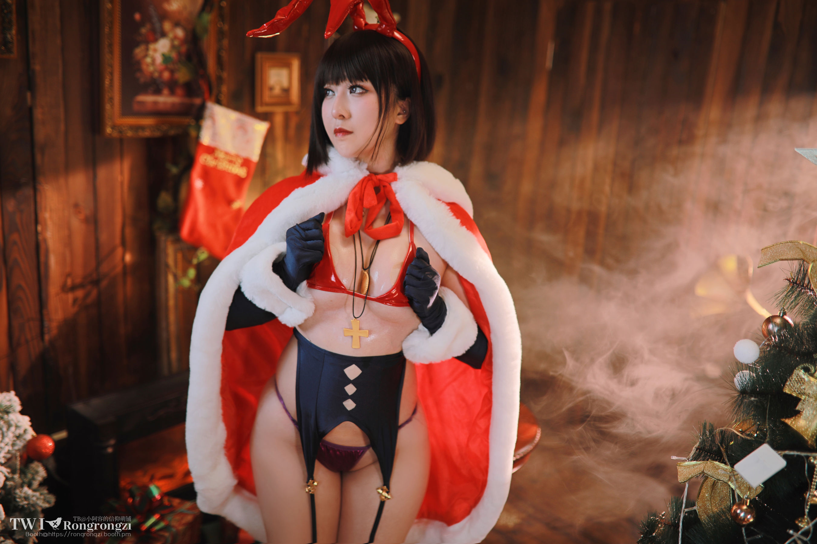 [网红COSER写真] 小容仔咕咕咕 - 魔太郎兔女郎