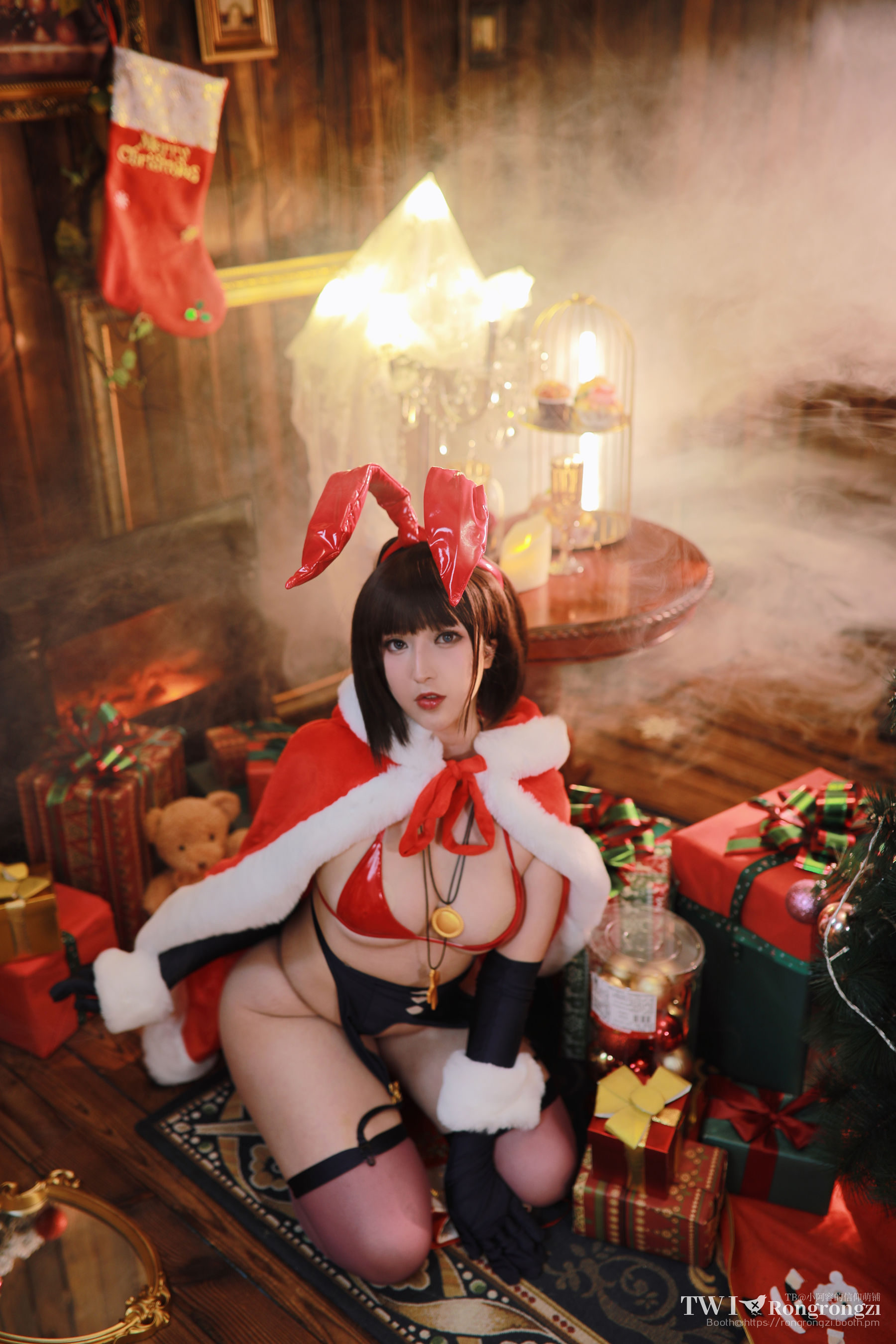 [网红COSER写真] 小容仔咕咕咕 - 魔太郎兔女郎