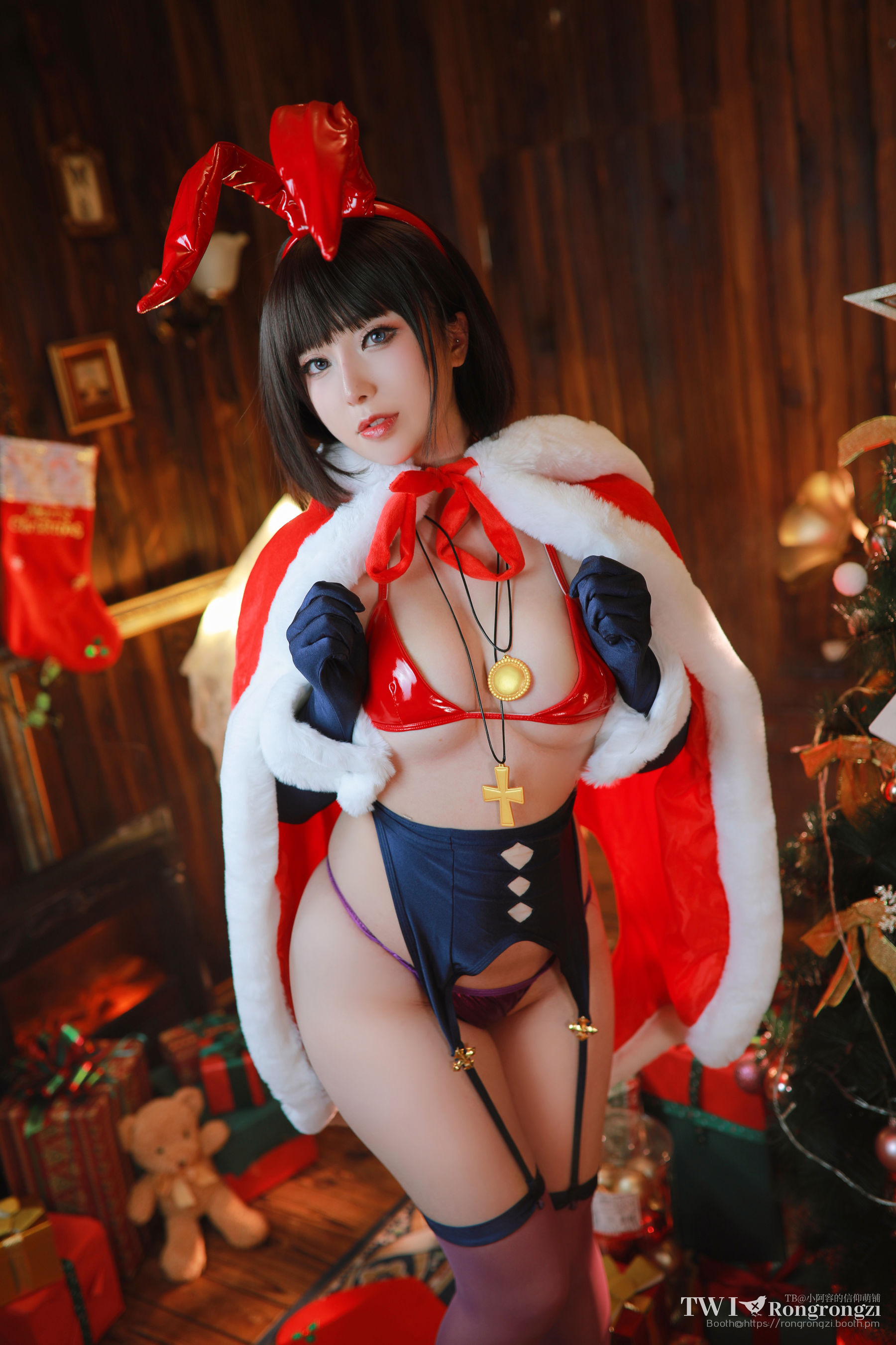 [网红COSER写真] 小容仔咕咕咕 - 魔太郎兔女郎