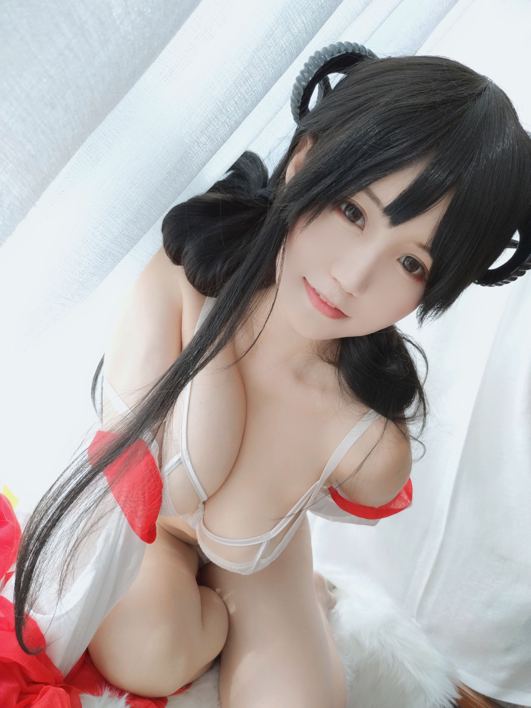 [网红COSER写真] 动漫博主小仓千代w - 巫女DLC