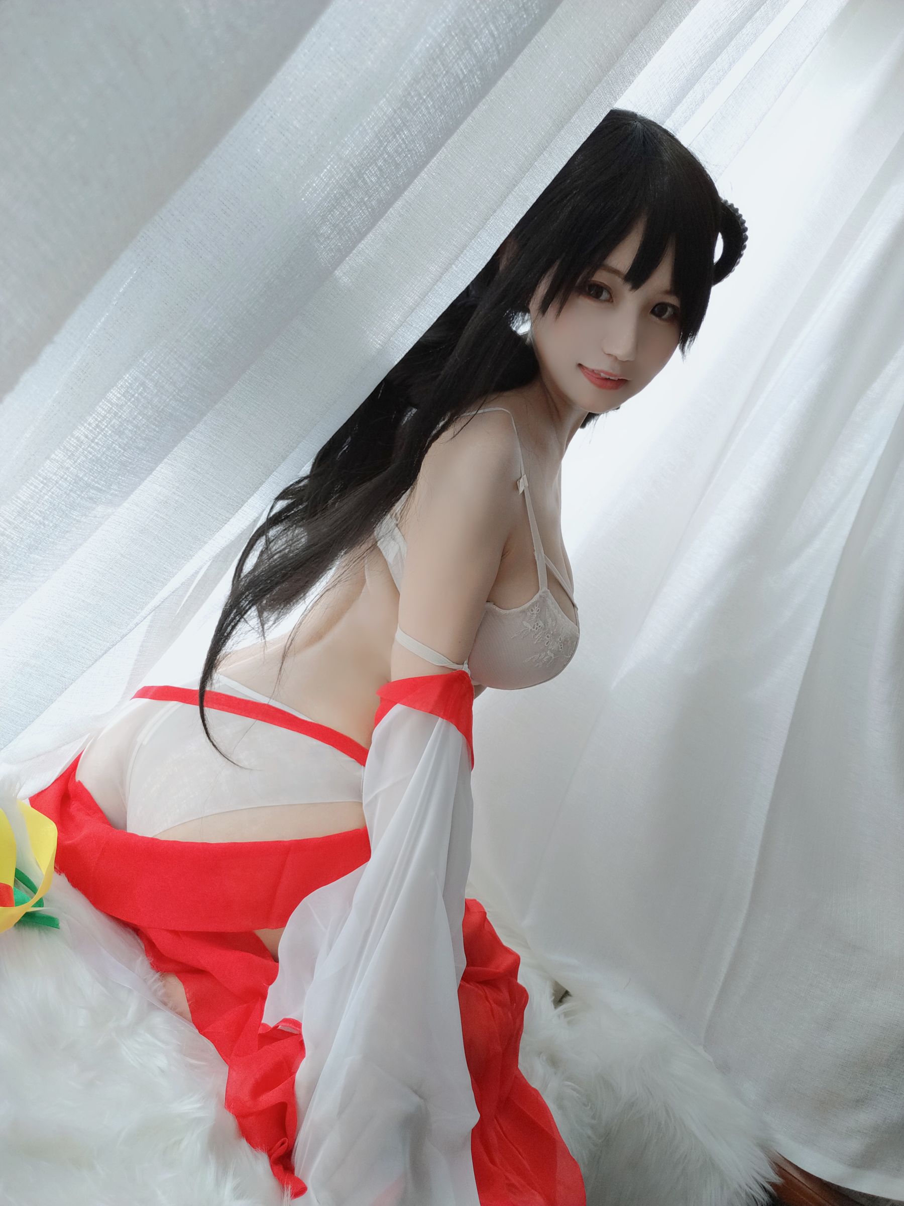 [网红COSER写真] 动漫博主小仓千代w - 巫女DLC