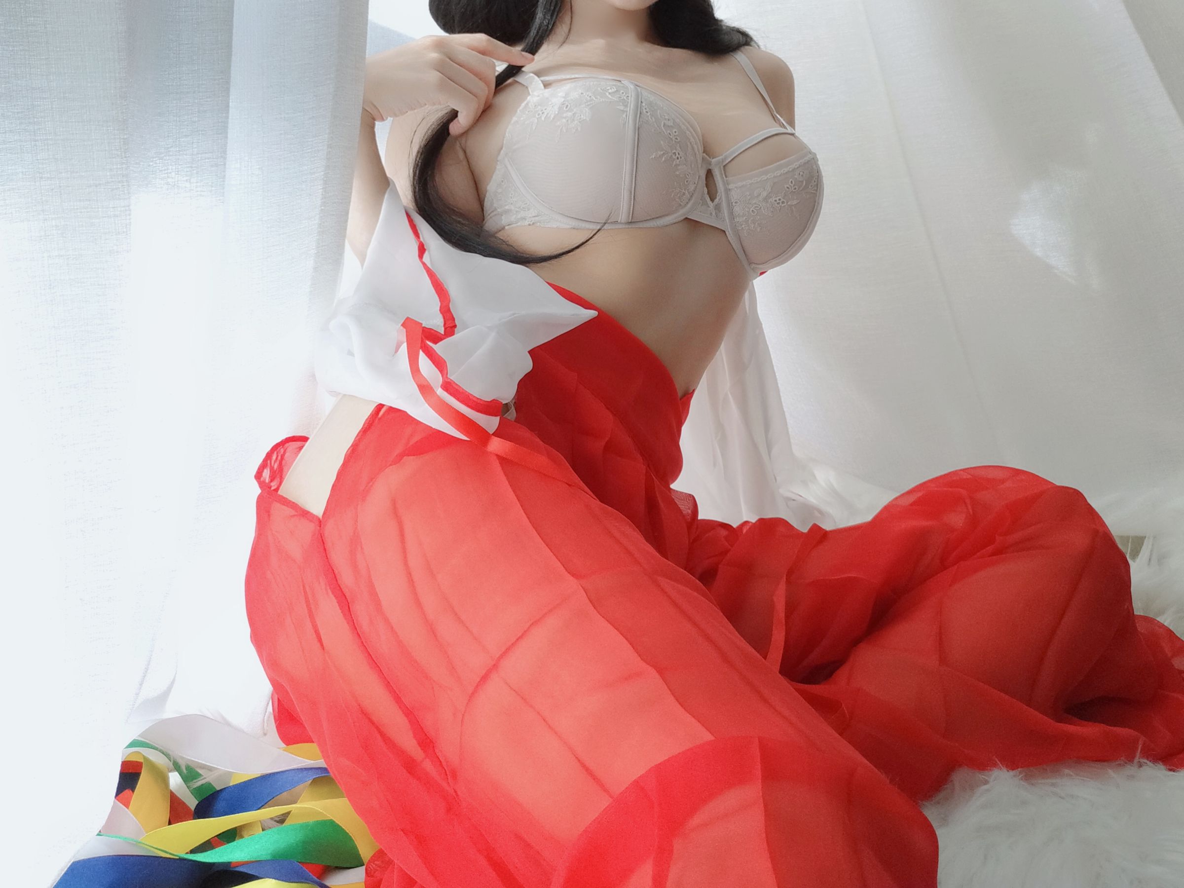 [网红COSER写真] 动漫博主小仓千代w - 巫女DLC