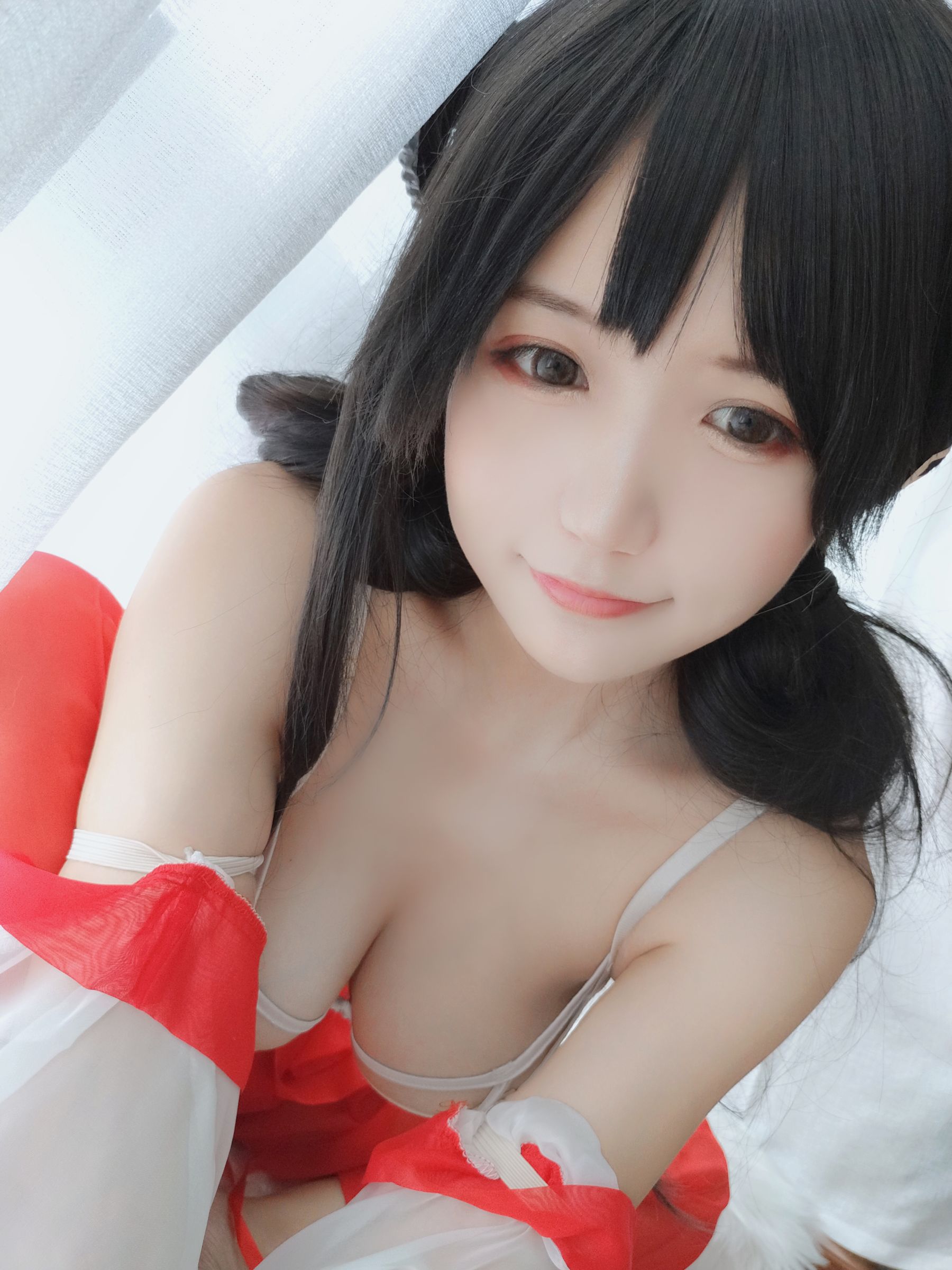 [网红COSER写真] 动漫博主小仓千代w - 巫女DLC