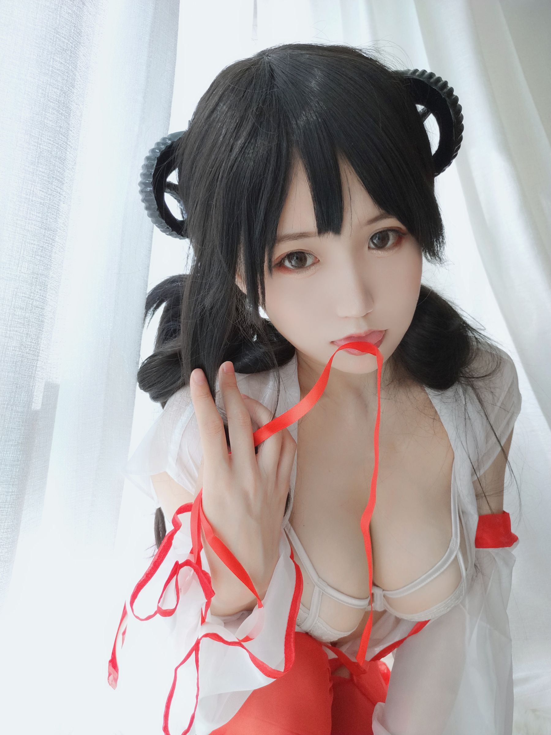 [网红COSER写真] 动漫博主小仓千代w - 巫女DLC