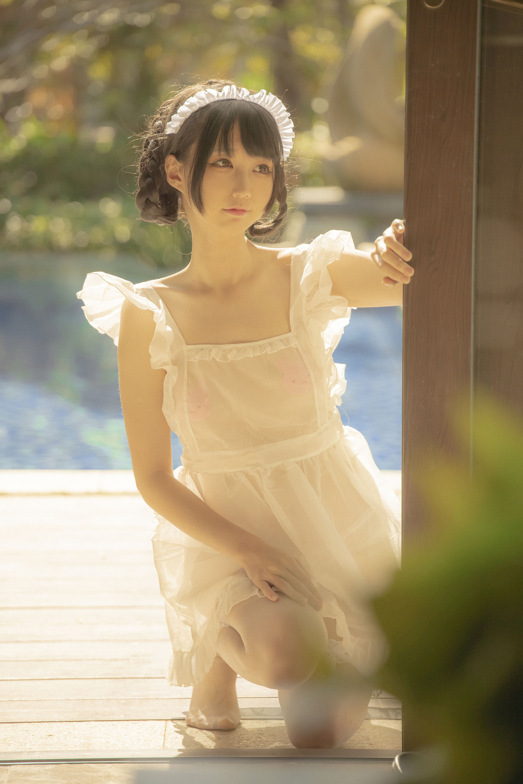 [网红COSER写真] NAGISA魔物喵 - 女仆的夏天